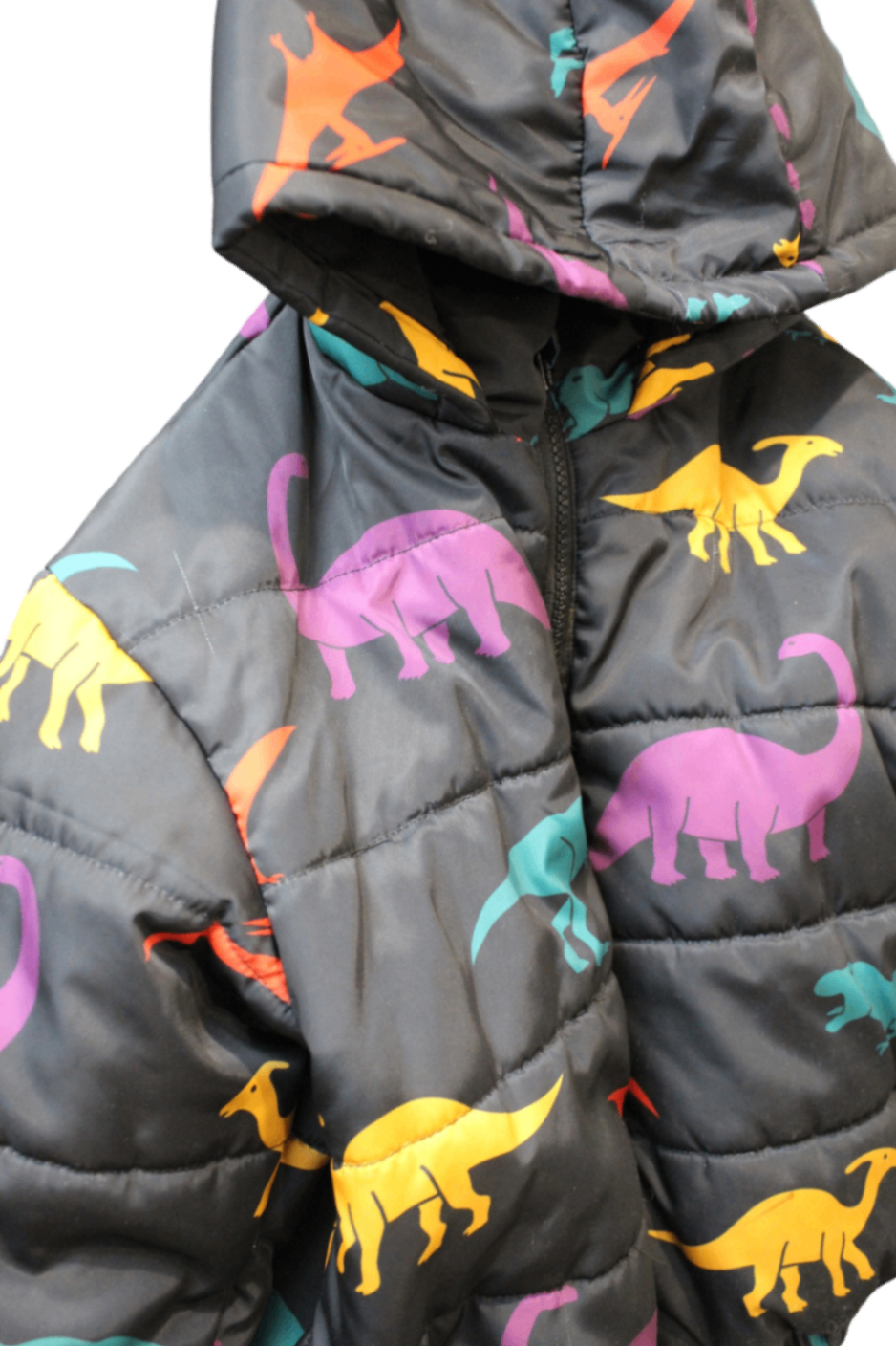 Danger Kids Puffer Jacket, Black, 5