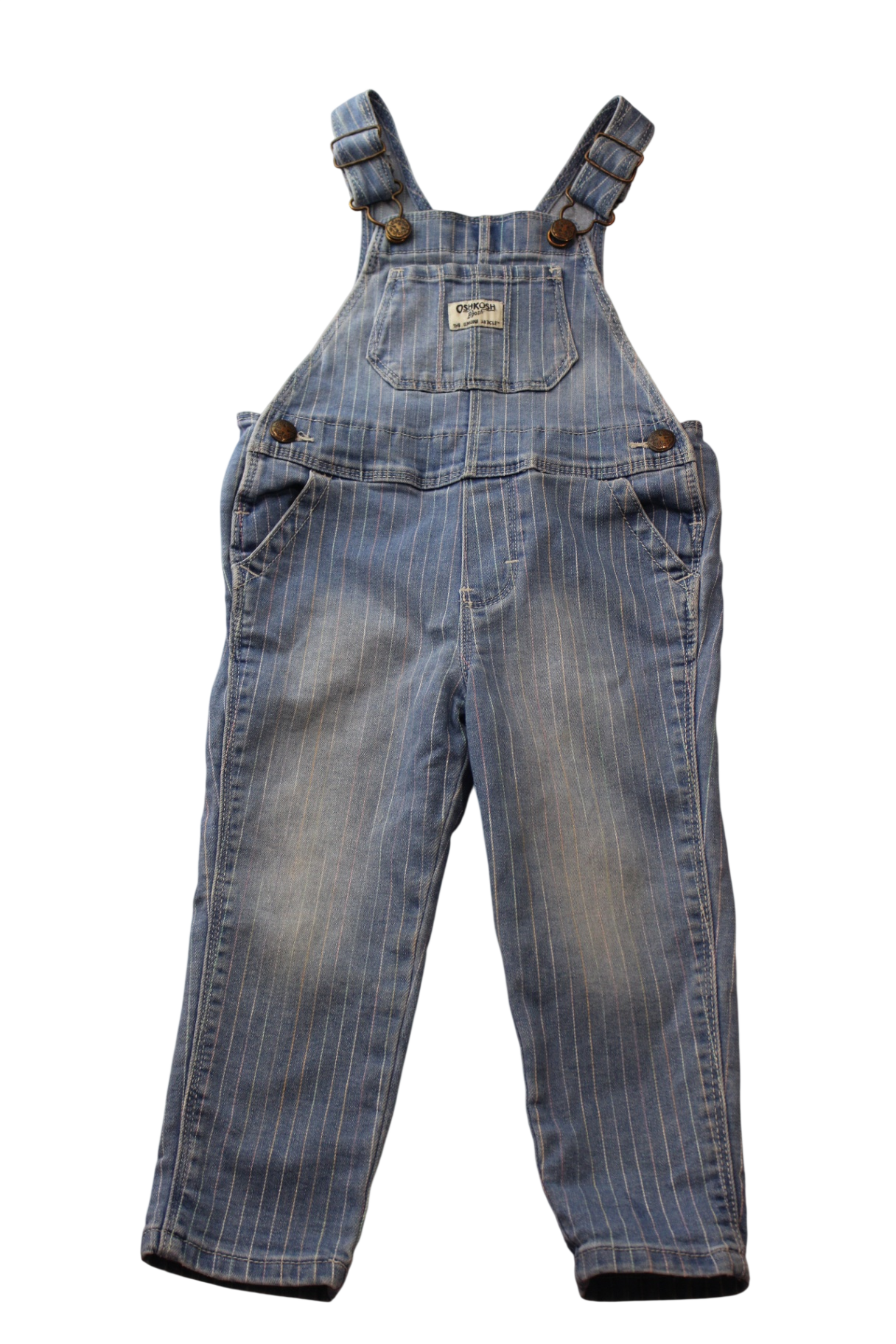 OshKosh B'gosh Overalls, Blue, 2