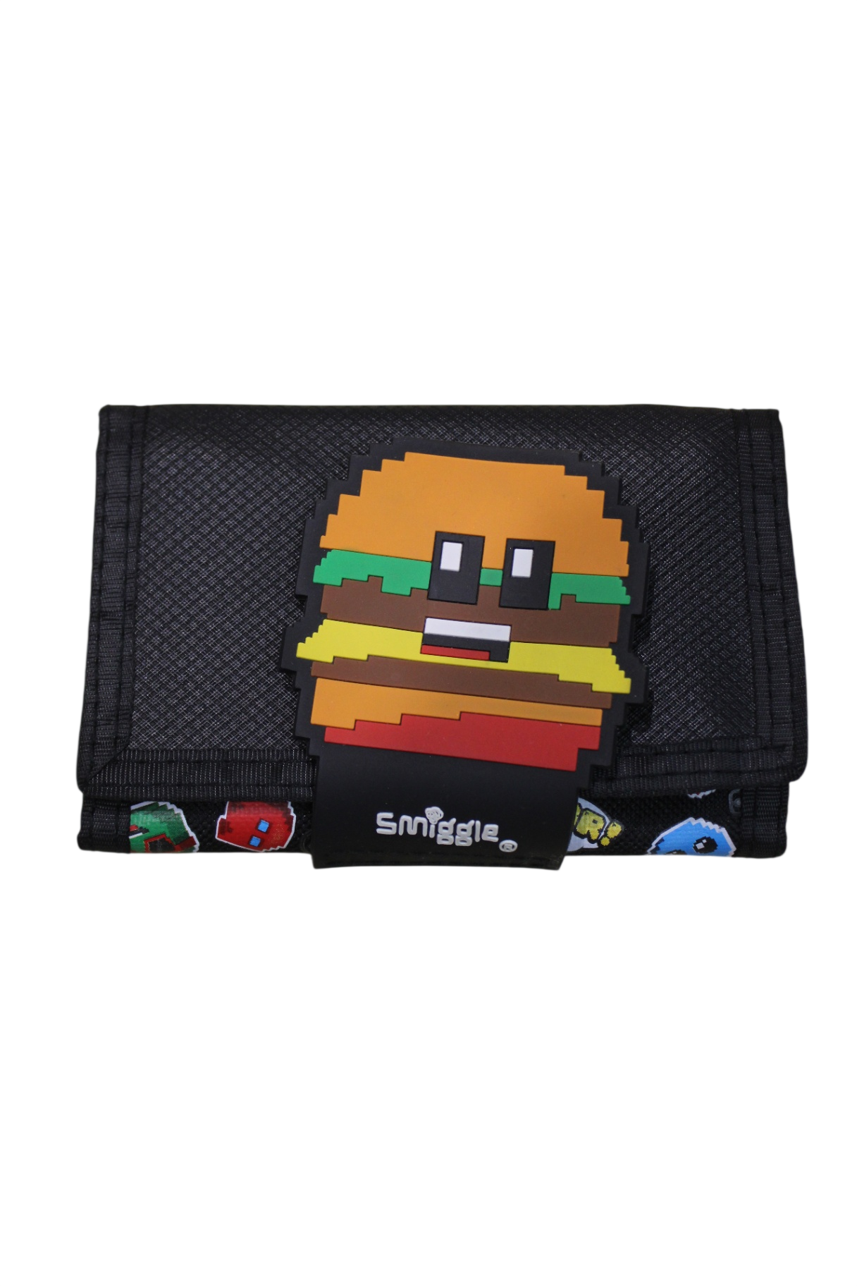 Smiggle Wallet, Black, One Size