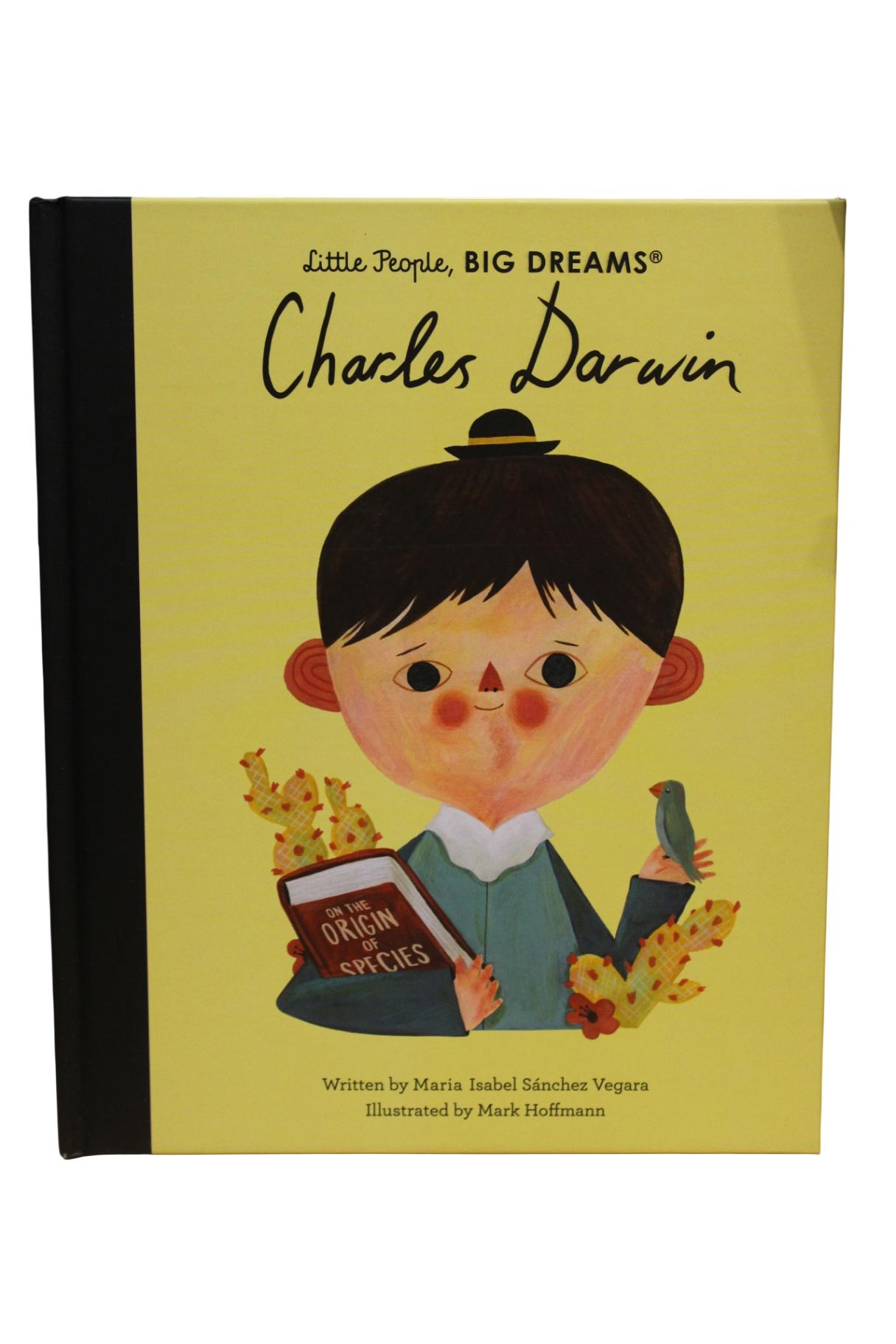Little People, BIG DREAMS - Charles Darwin Book, Yellow,