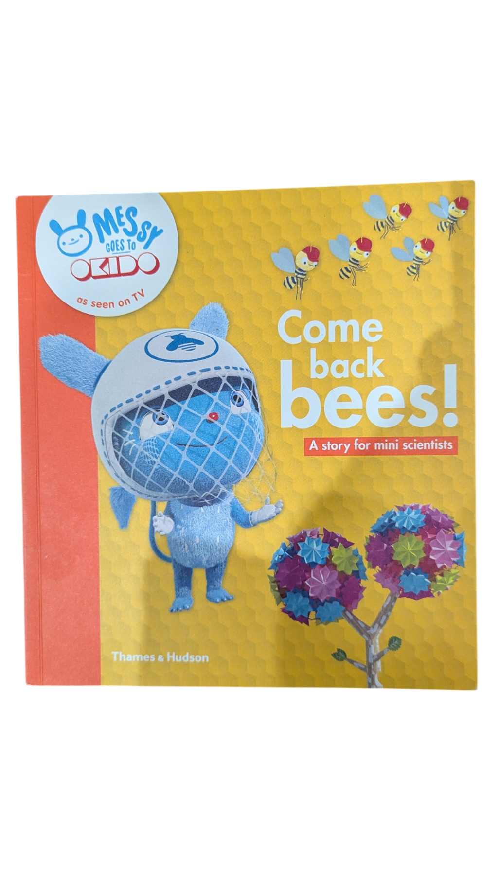 Come Back Bees! Book, Yellow and red, N/A