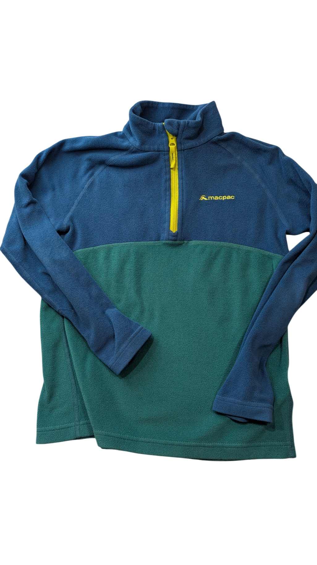 Macpac Jumper, Blue and green, 10