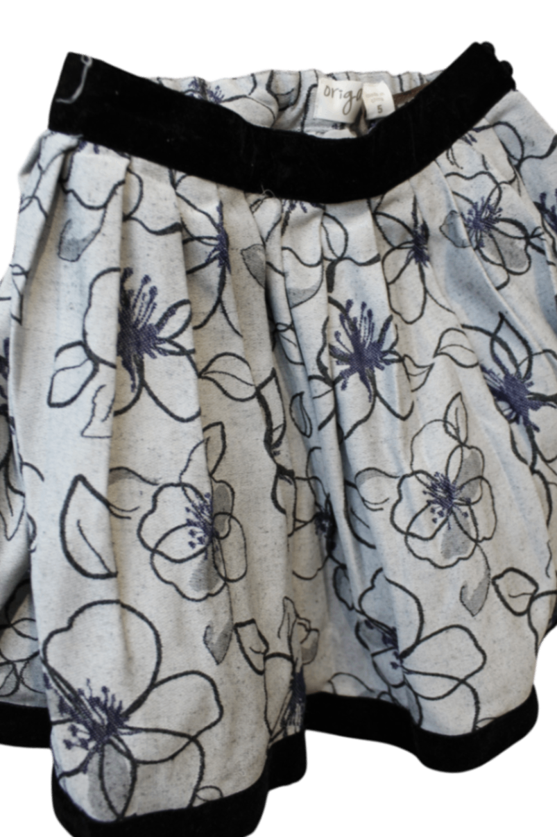Origami Skirt, Grey, 5