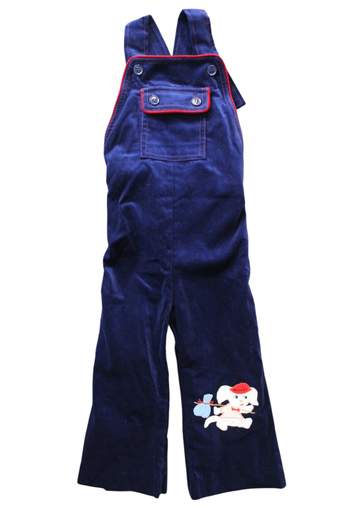 Vintage Overalls, Navy Blue, 1