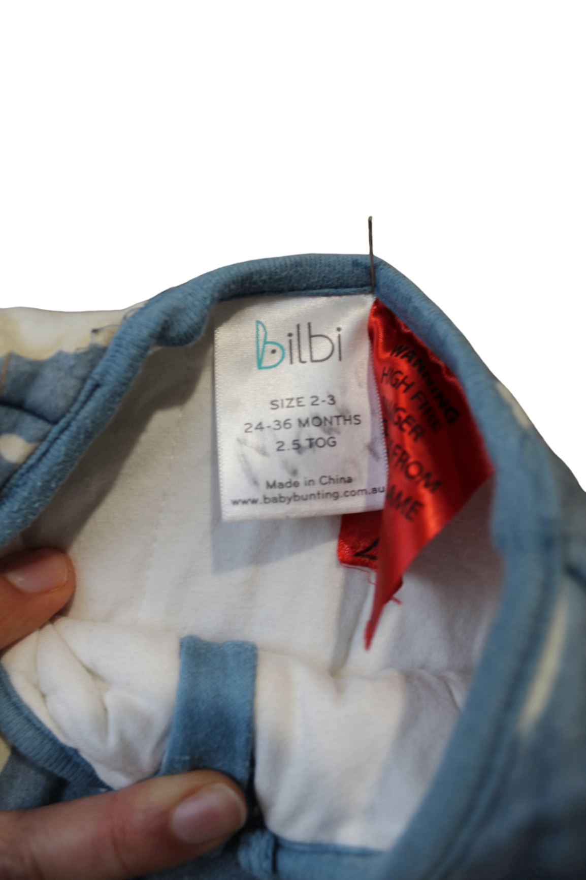 Bilbi Sleeping Bag, Blue, 2-3