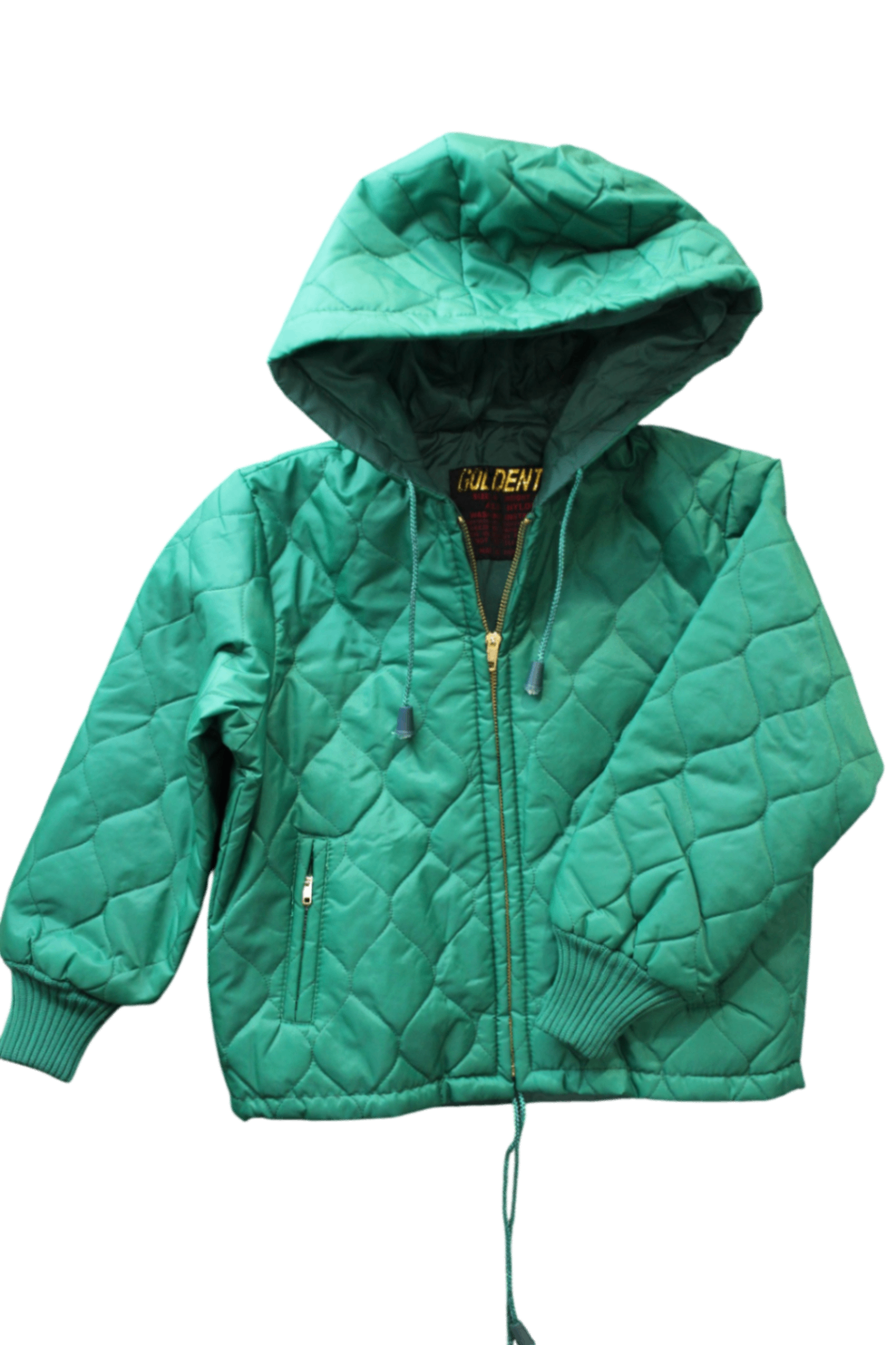 Goldentex Puffer Jacket, Green, 4