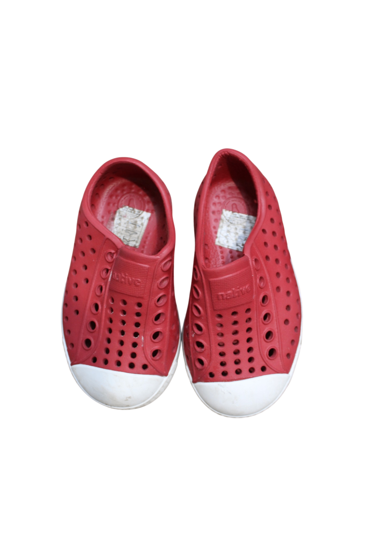 Native Shoes, Red, US 5/EUR 20
