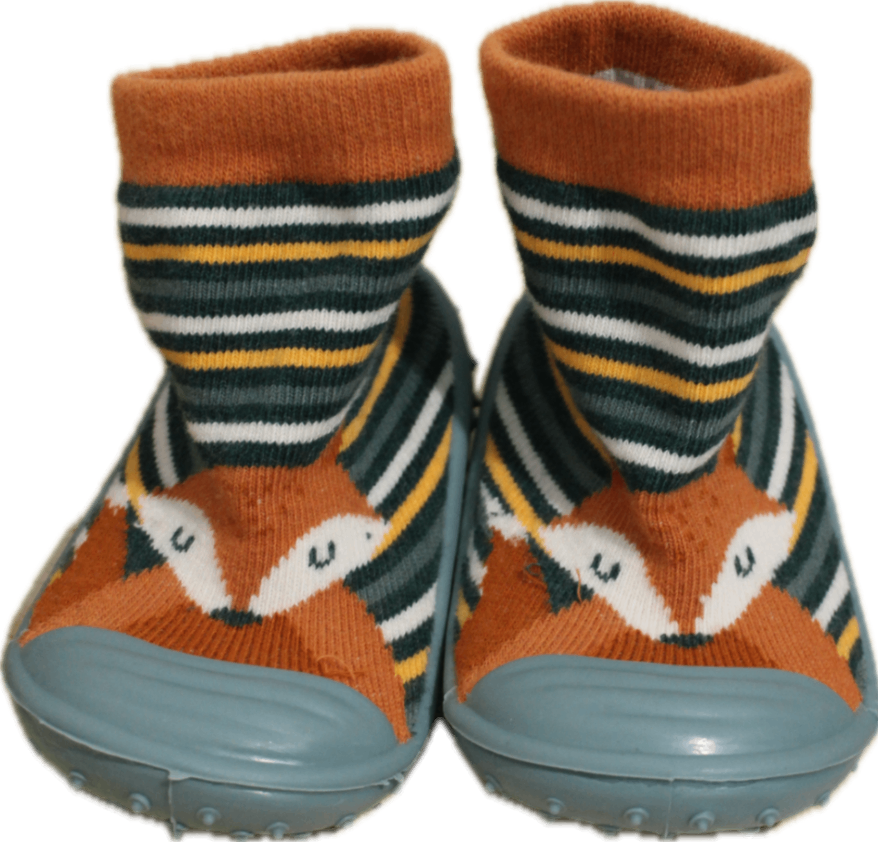 Unknown Shoes, Orange, teal, white and yellow, 20