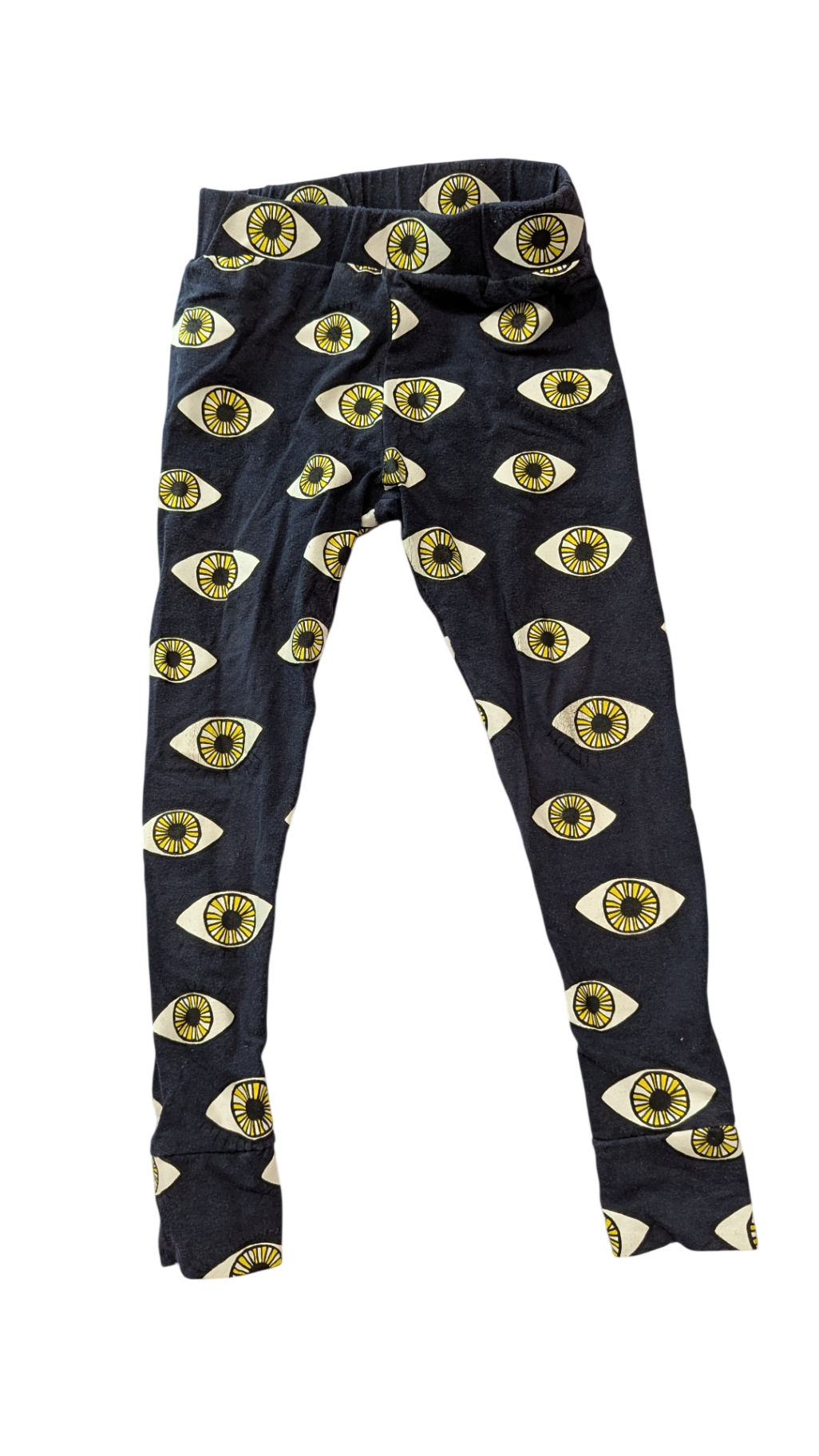 Harlow Kids Leggings, Navy/Eye print, 4