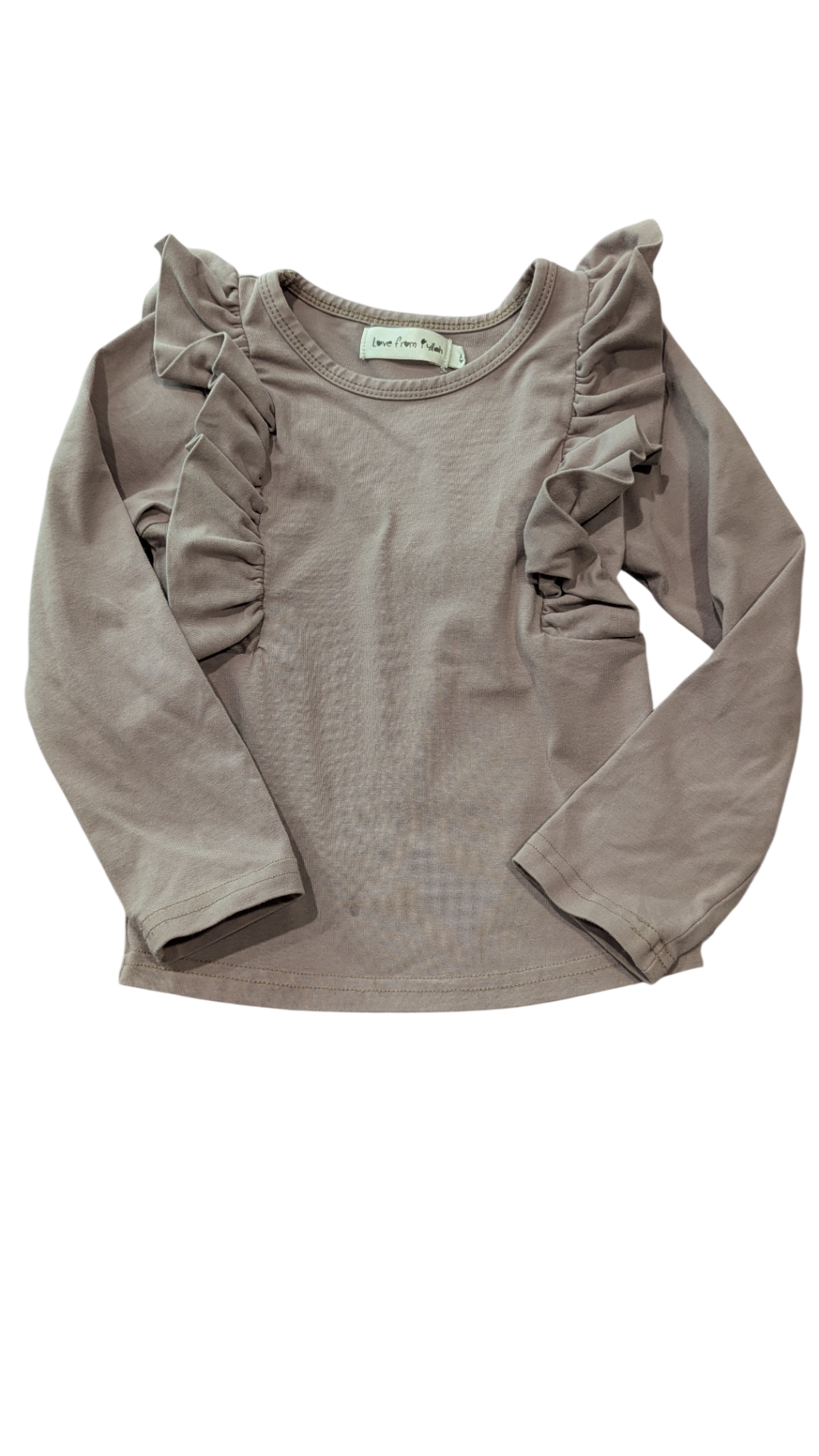Love From Iylah Long-Sleeve Top, Mauve pink, 4