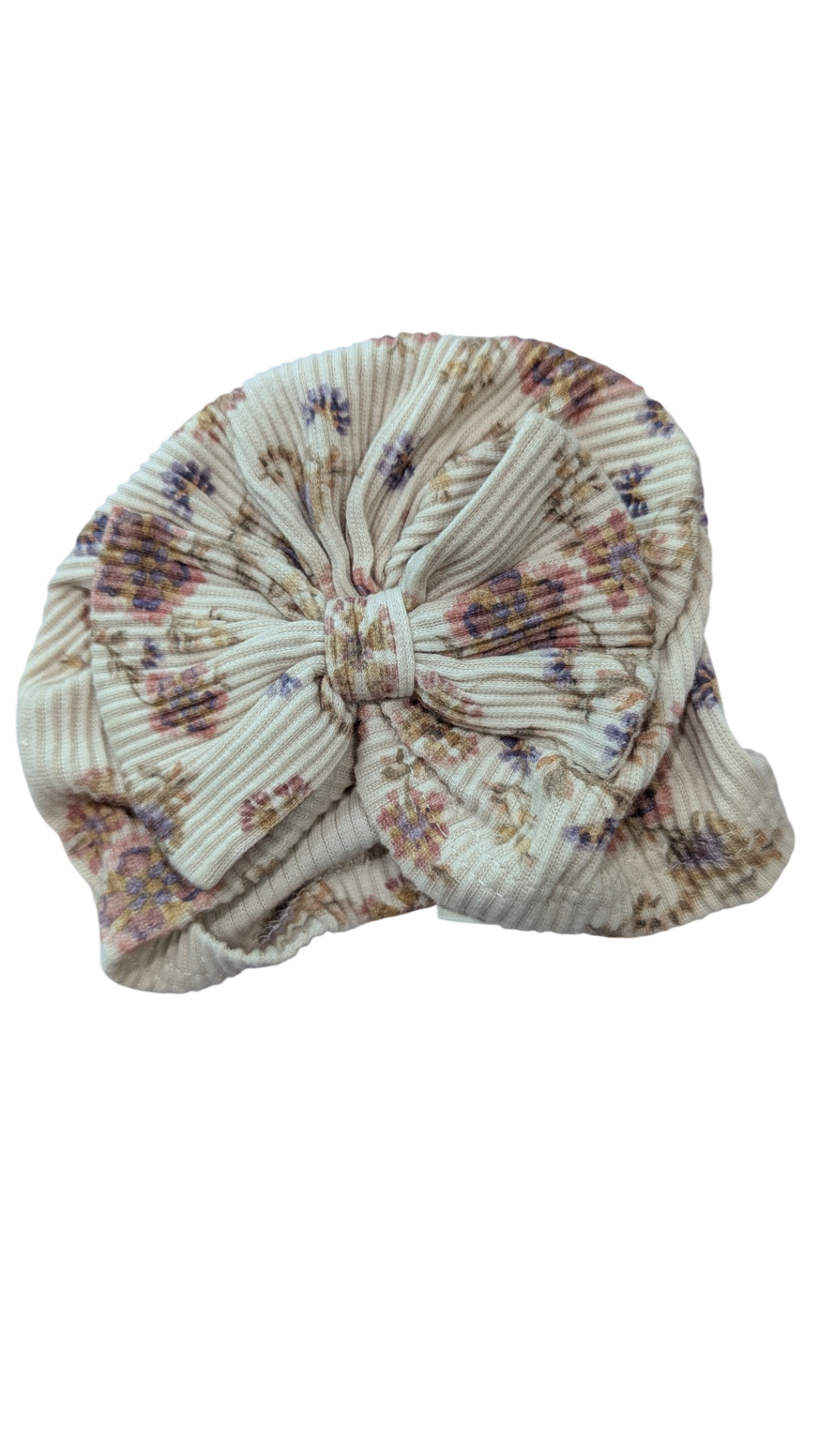 Kapow Beanie, Beige/floral, XXS