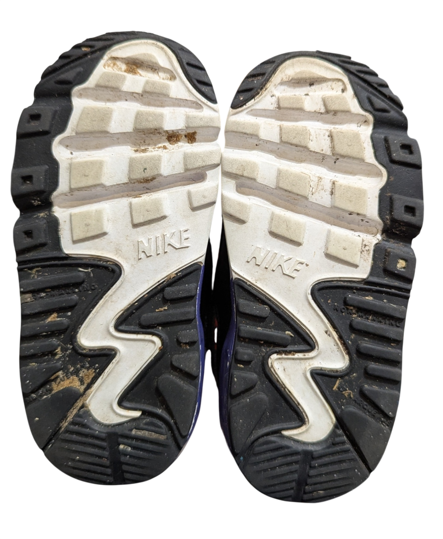 Nike Shoes, Grey, black, orange, EU 22