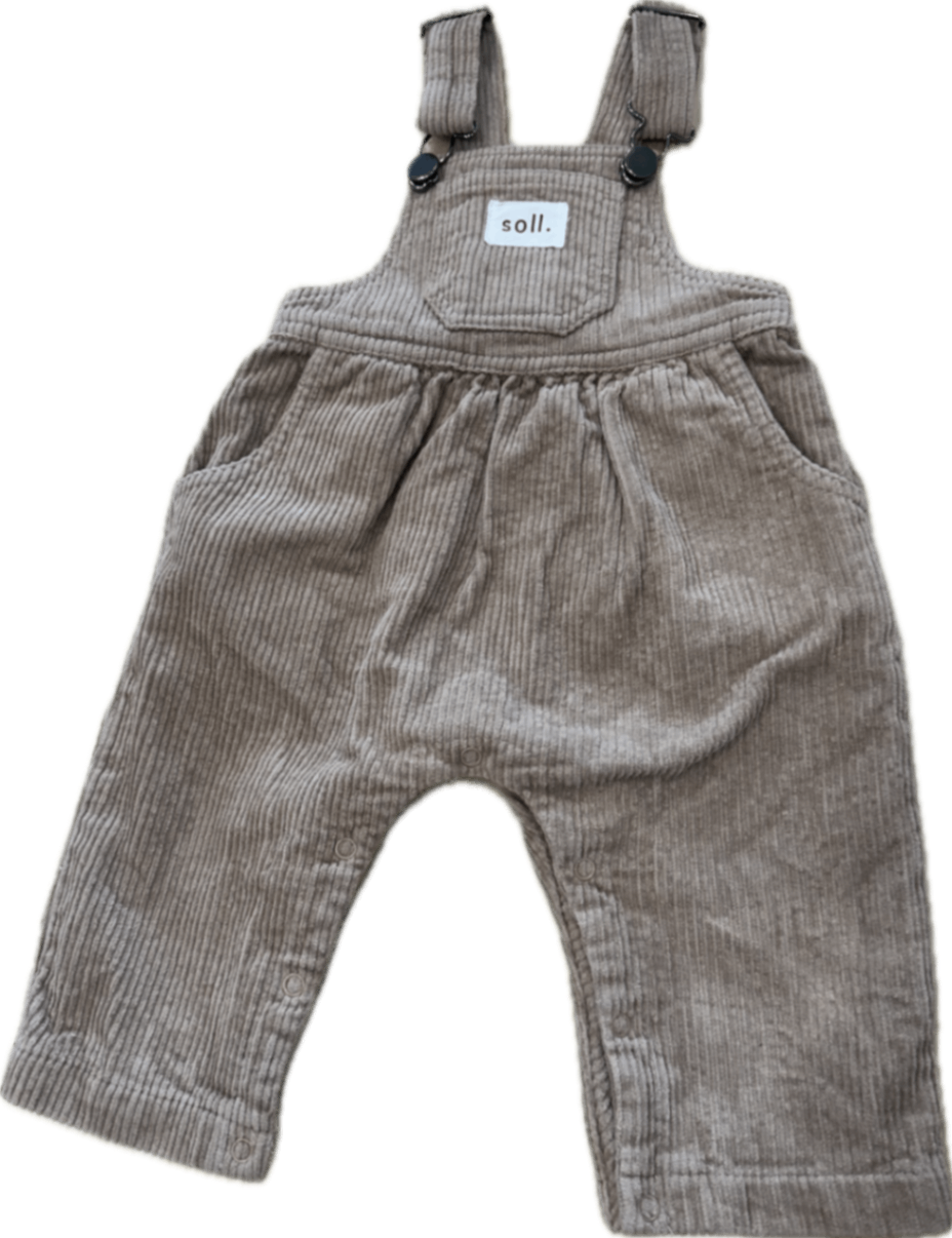 Soll. The Label Overalls, Brown, 0
