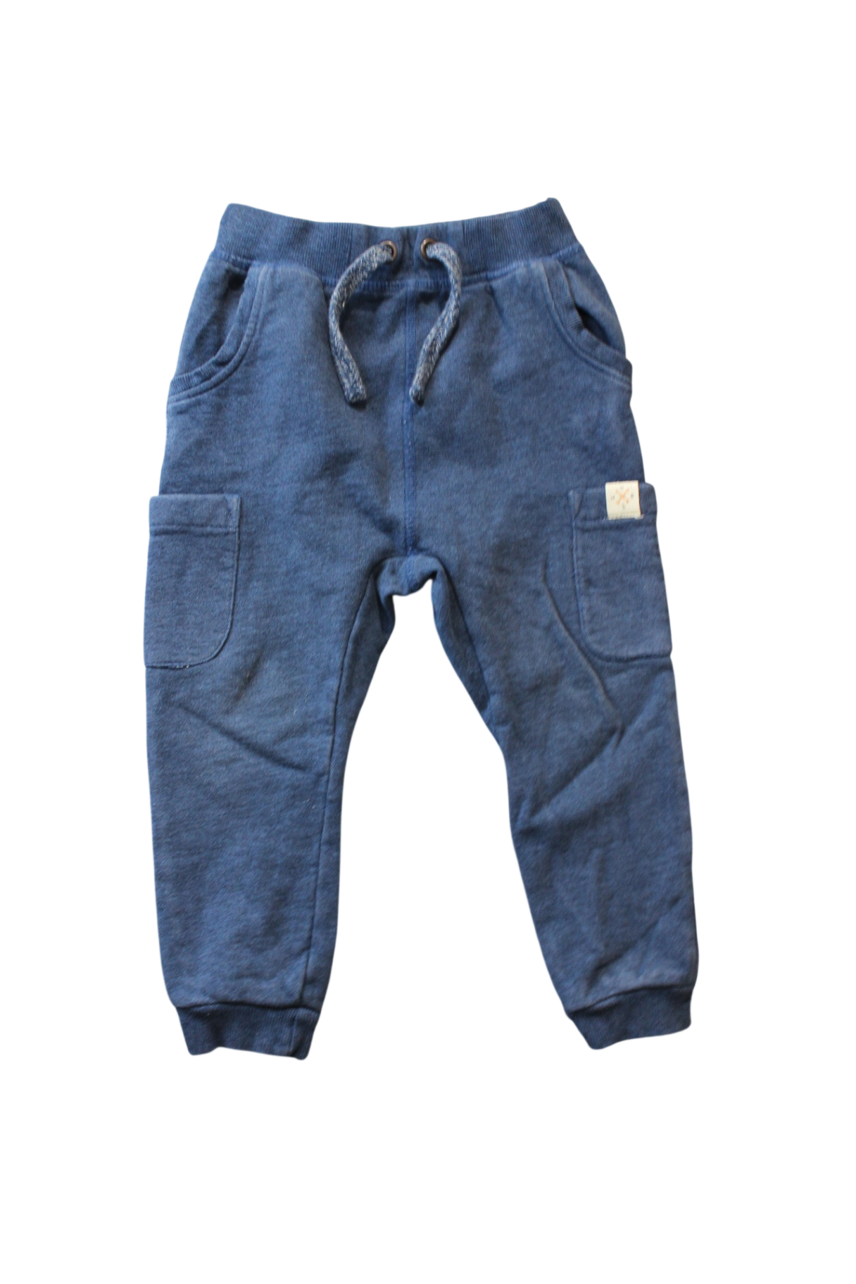 Purebaby Pants, Blue, 4