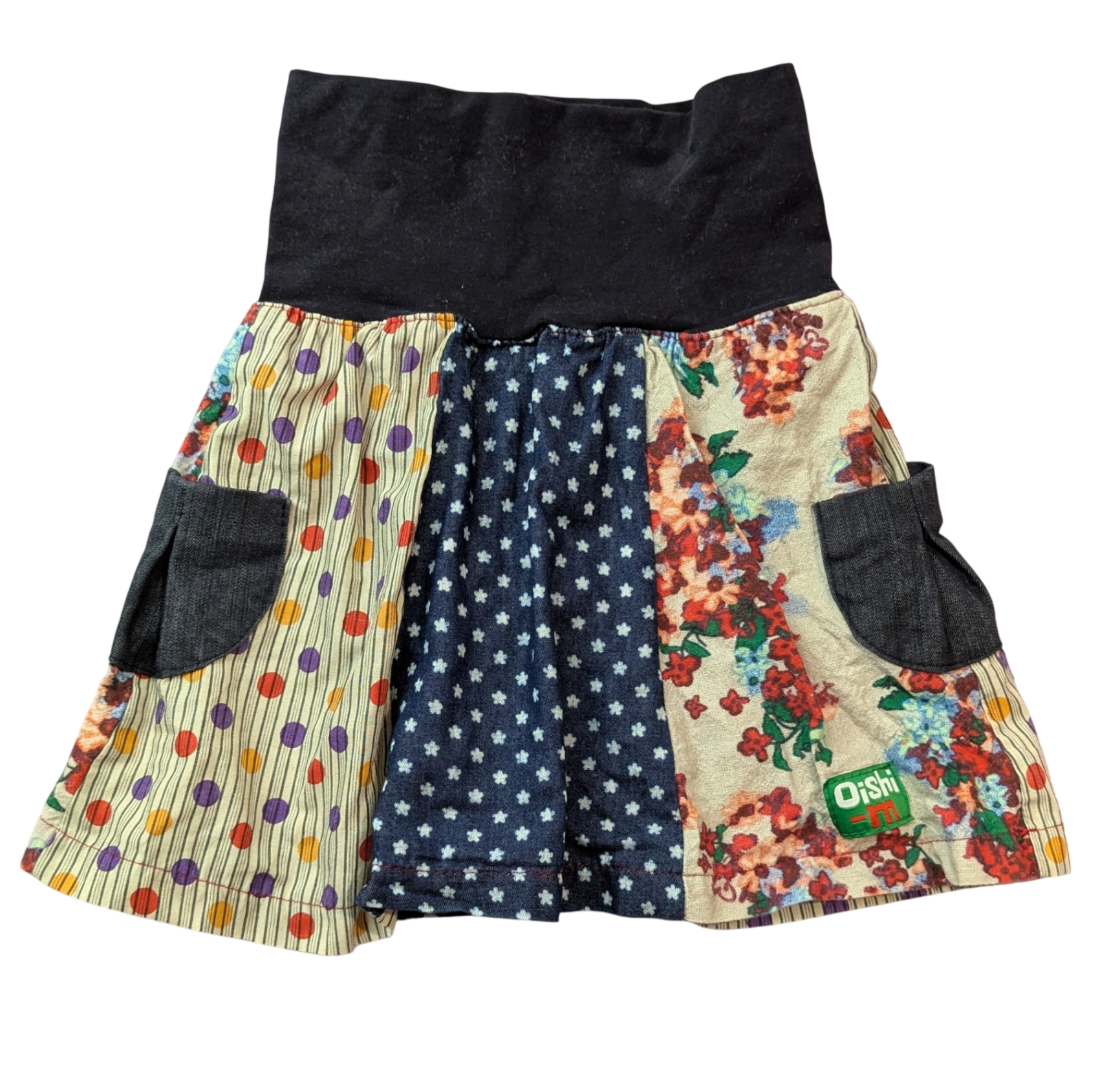 Oishi-m Skirt, Multicolour patchwork, 6