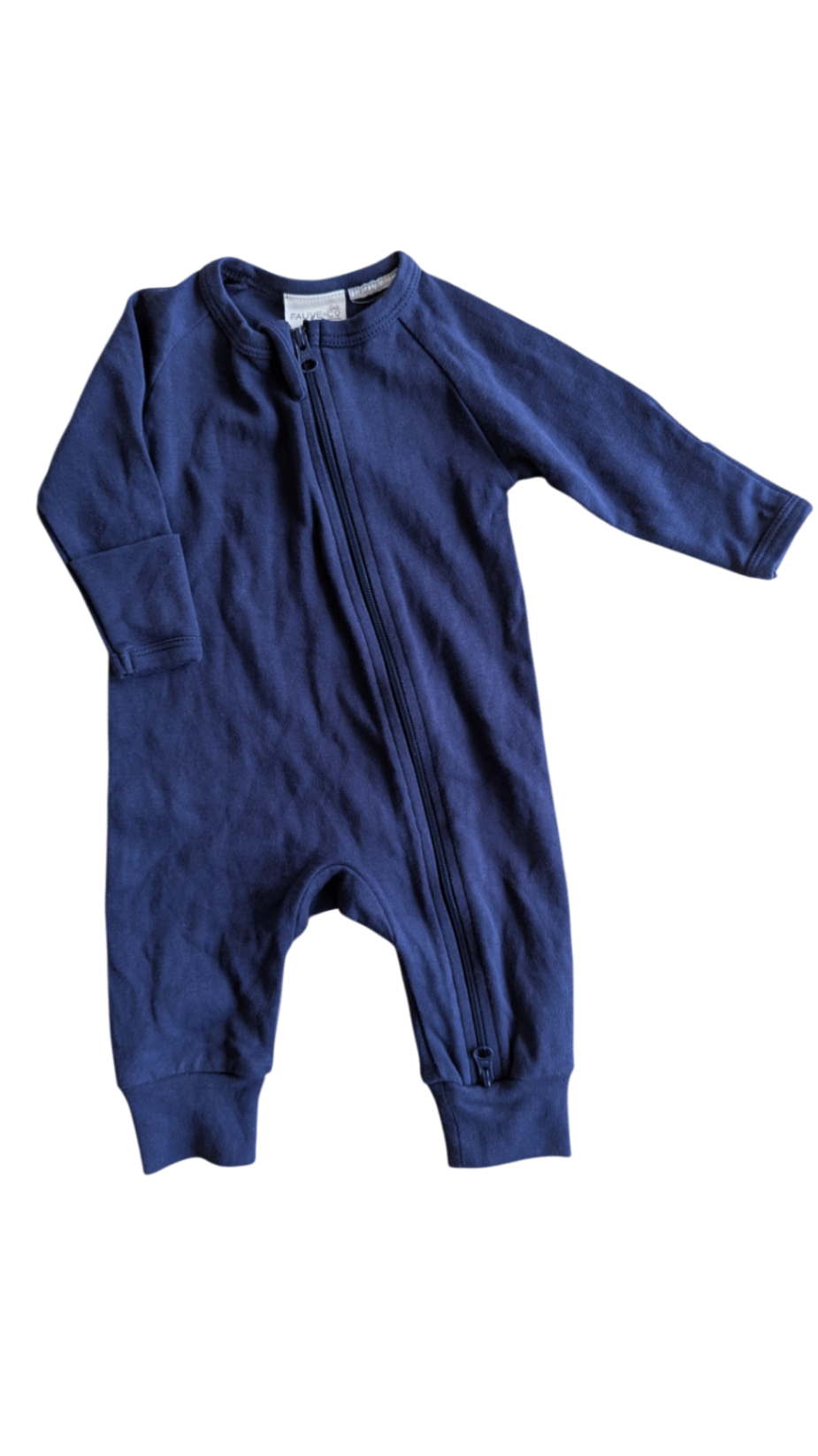 Fauve + Co Jumpsuit, Blue, 0-3M