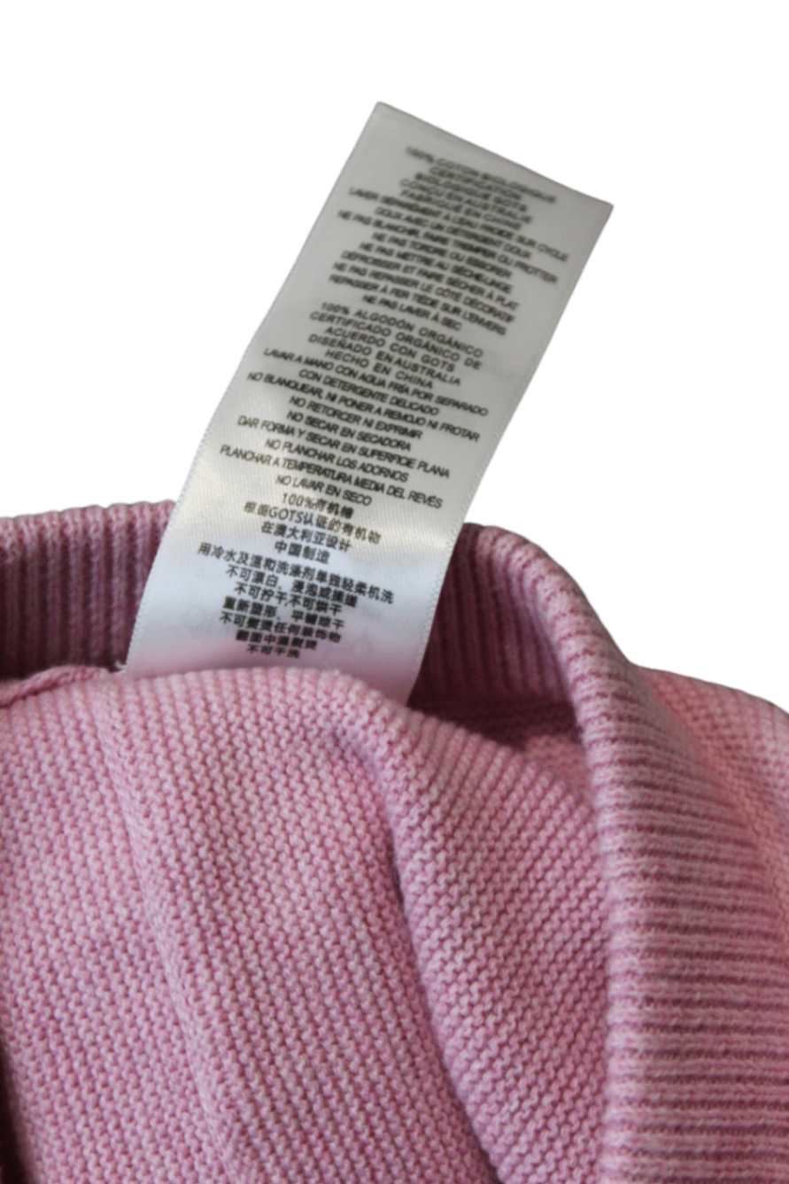 Purebaby Knit Leggings, Pink, 00 / 3-6 months