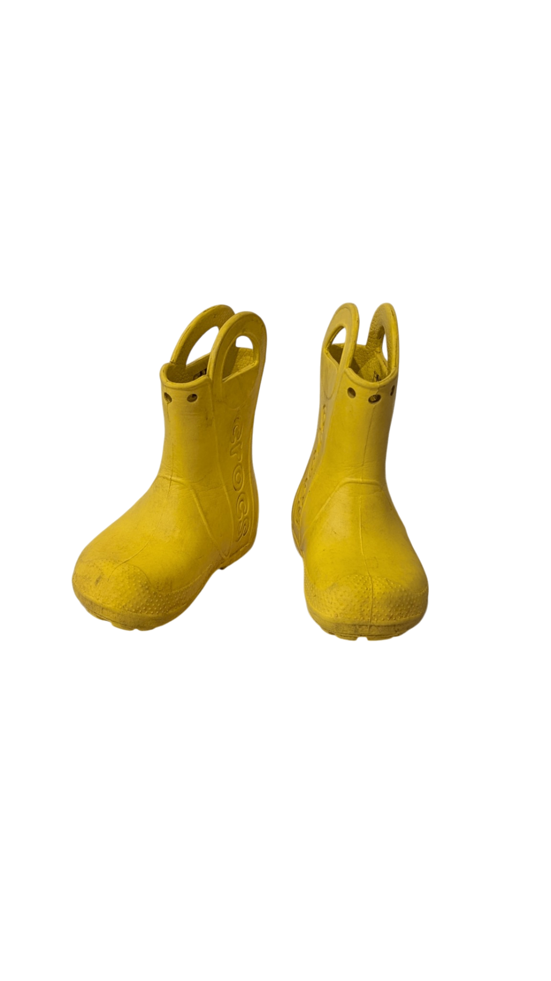 Crocs Boots, Yellow, US 8/EUR 24