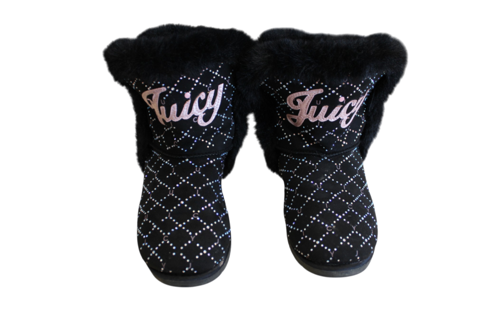 Juicy Couture Boots, Black, US 3/EUR 34