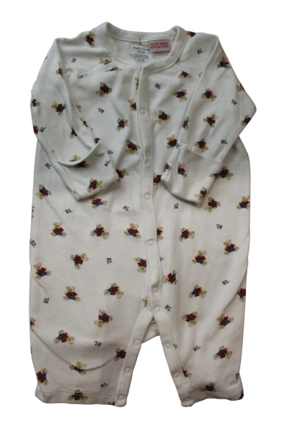 Ralph Lauren Bodysuit, White, 3M