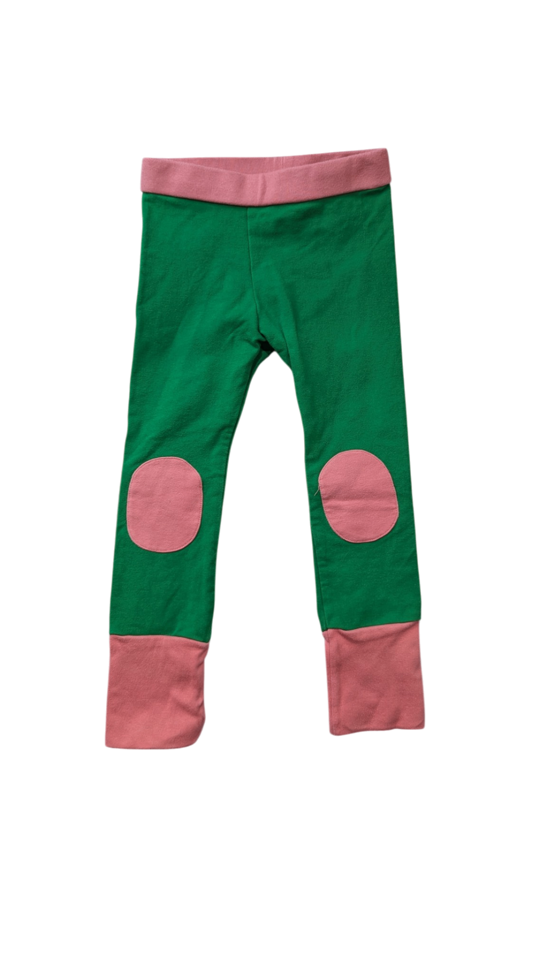 Moromini Leggings, Green and Pink, 2-3