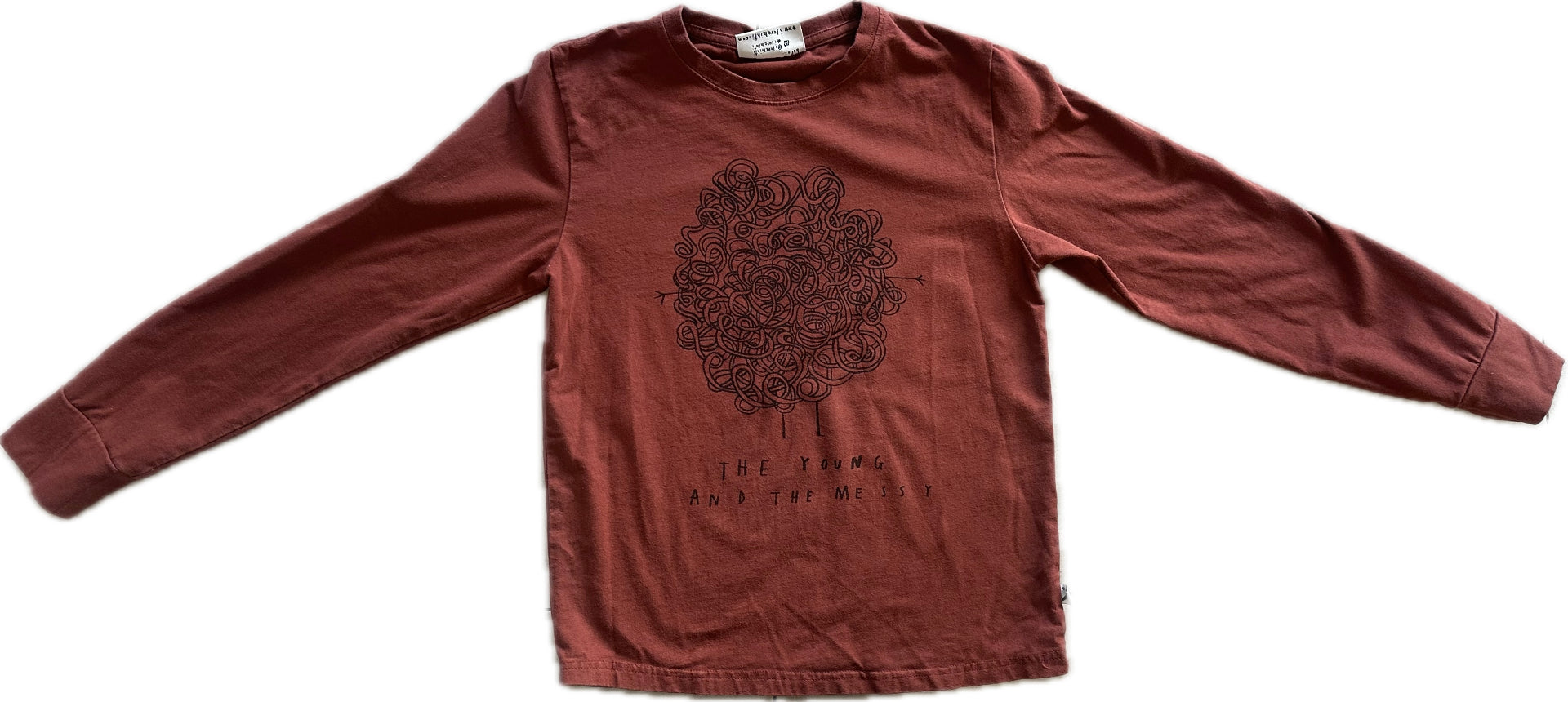 Minti Long-Sleeve T-Shirt, Rust, 10