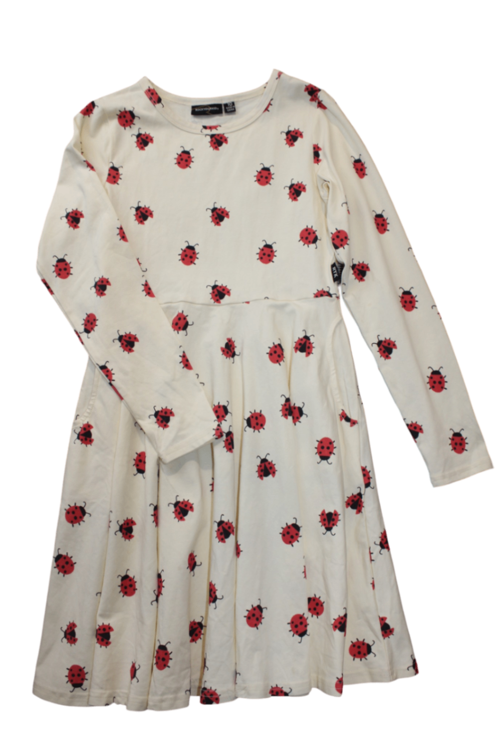 Rock Your Kid Dress, Cream, 10