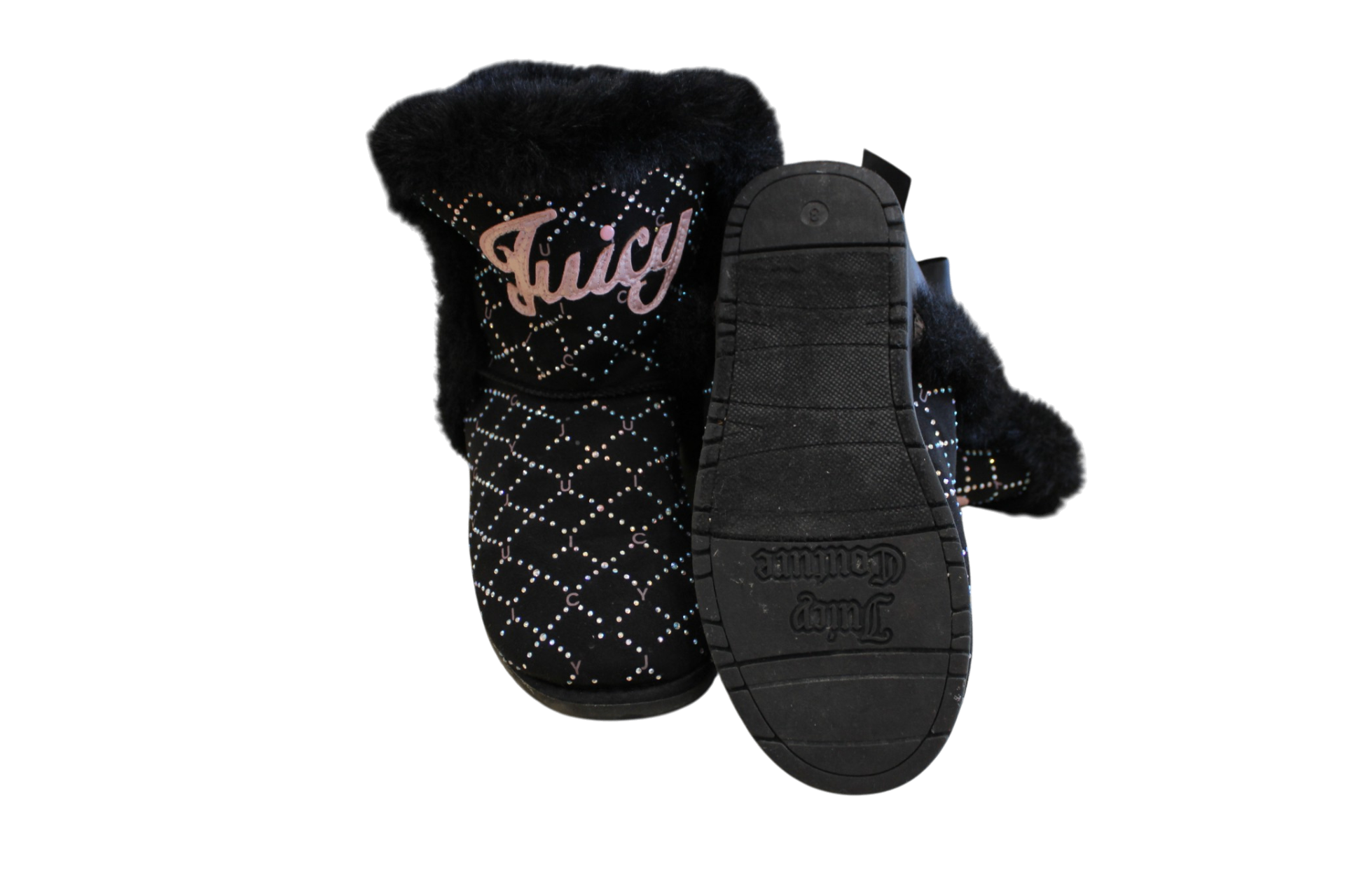 Juicy Couture Boots, Black, US 3/EUR 34