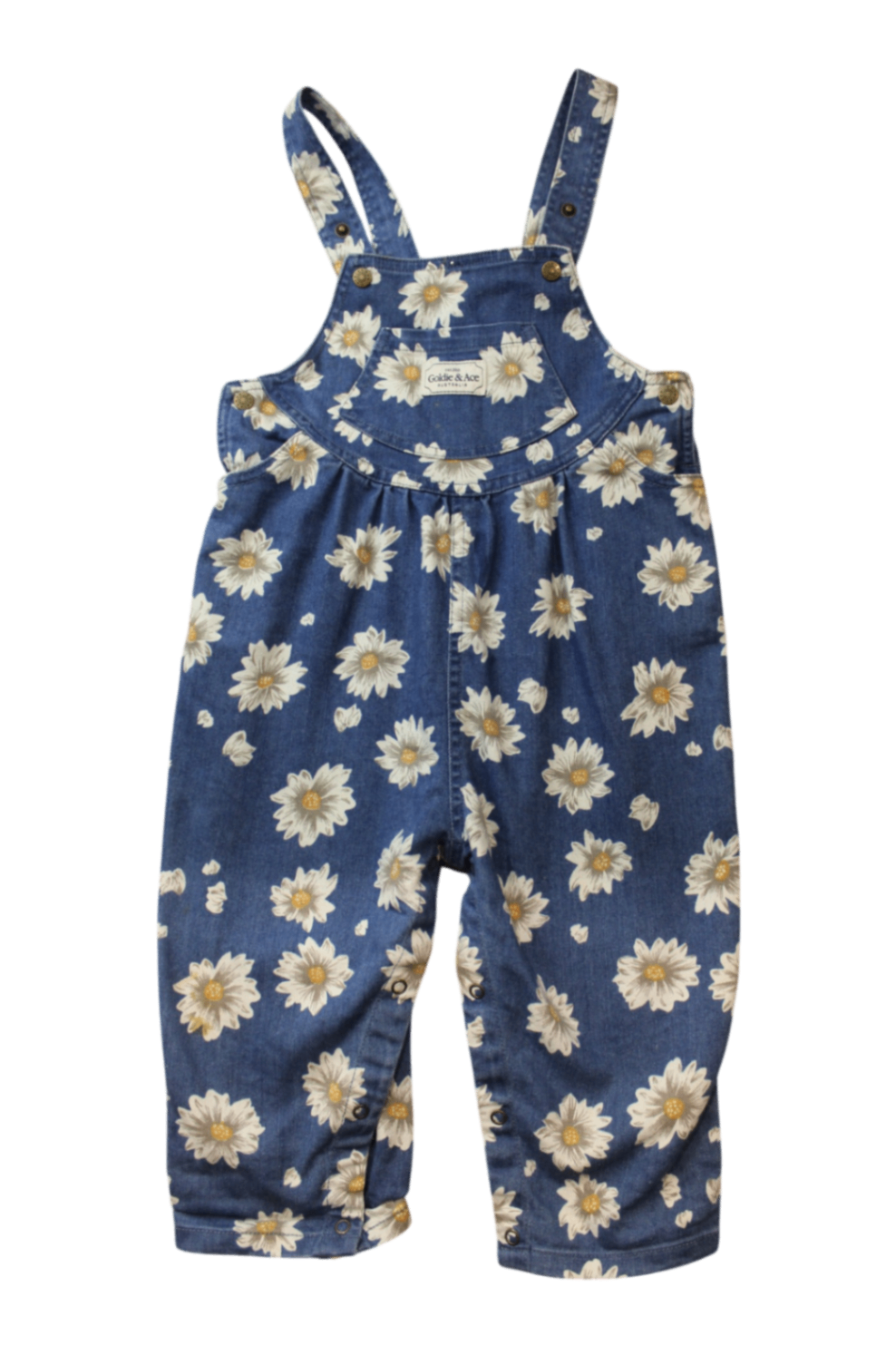 Goldie + Ace Overalls, Blue, 2