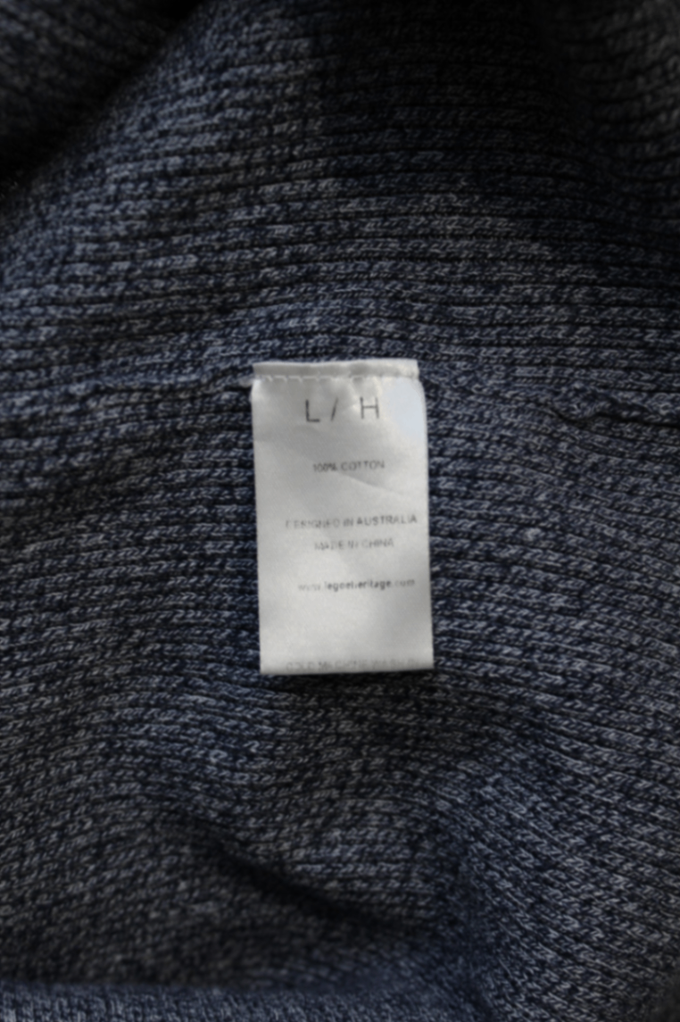 Legoe Heritage Maternity Knit, Blue, Extra small/8