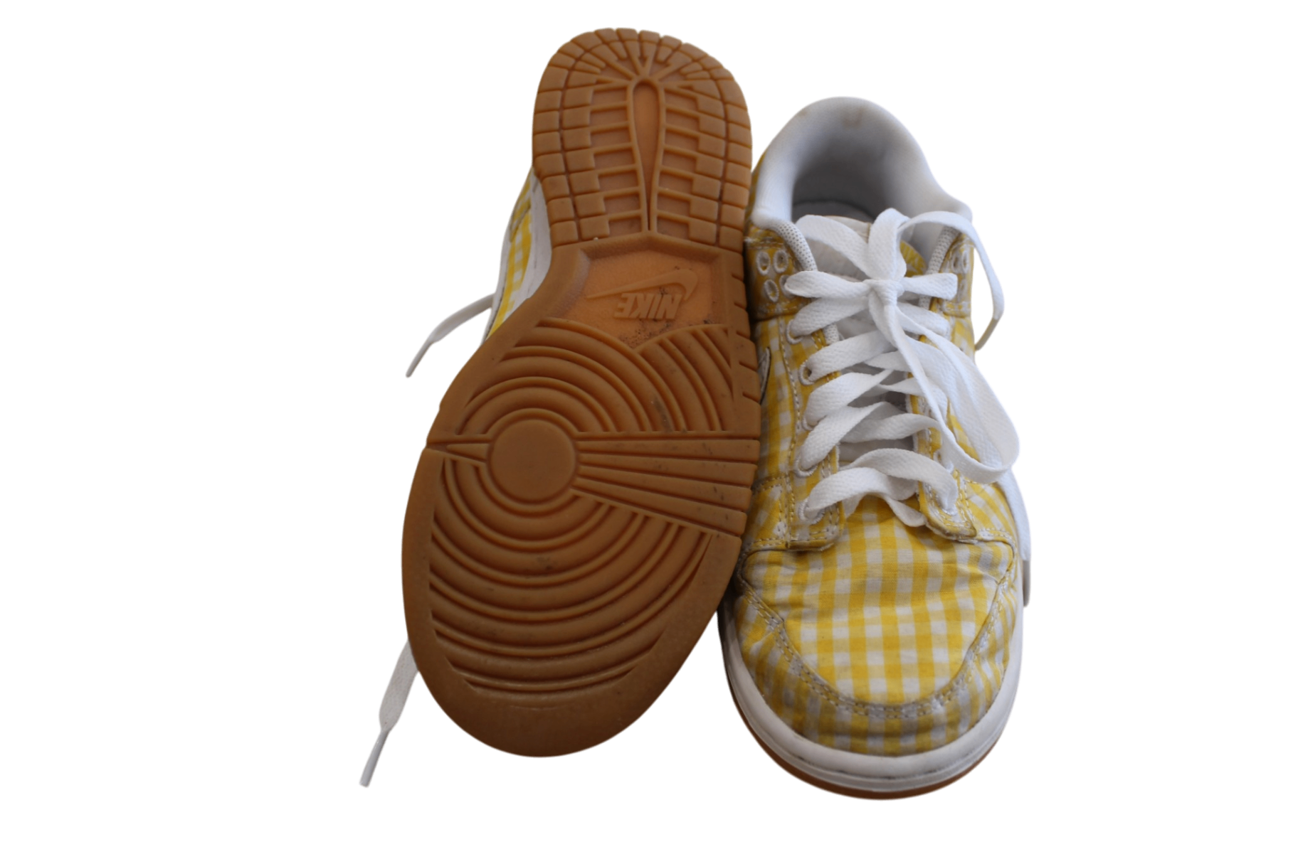 Nike Sneakers, Yellow and White, US 5/EUR 35.5