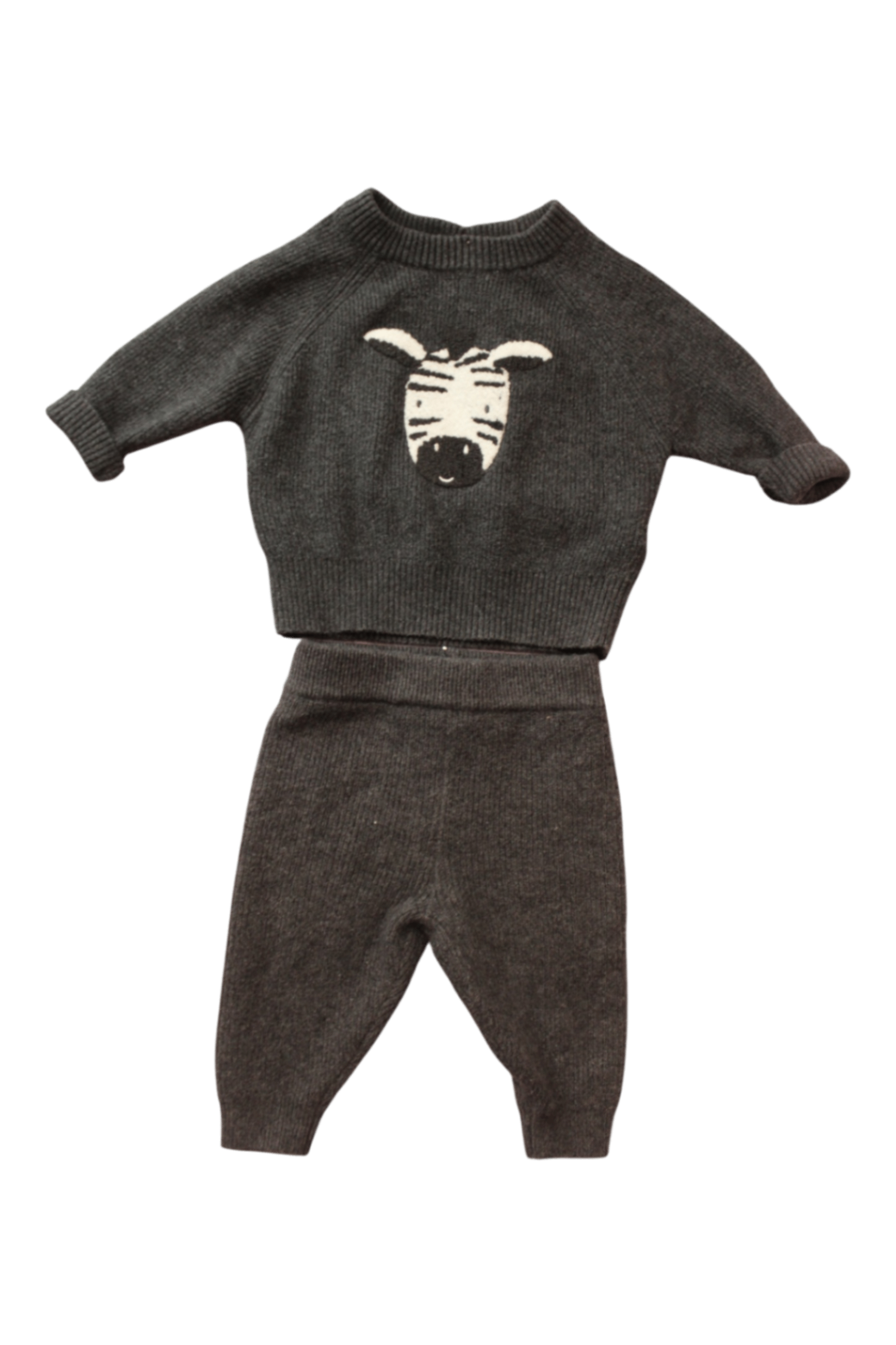 Cotton On Knitwear Set, Dark Grey, 0000