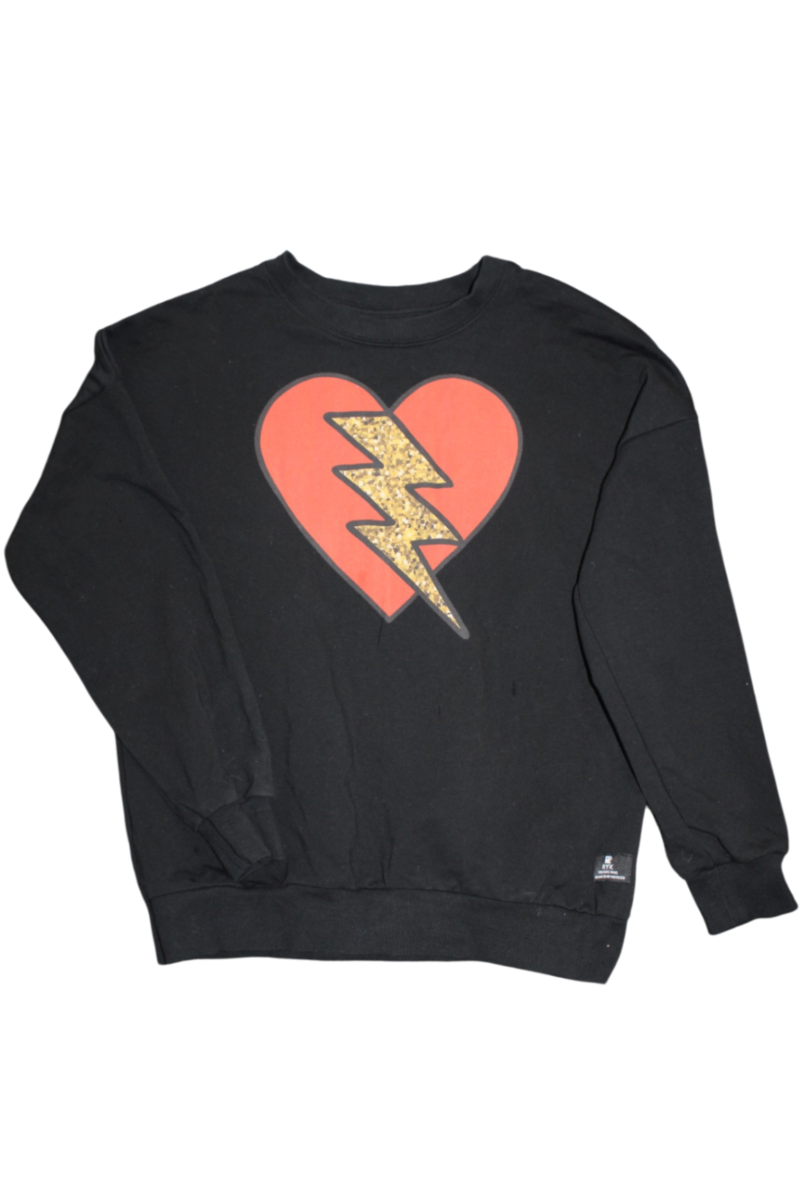 Rock Your Kid Jumper, Black, 12