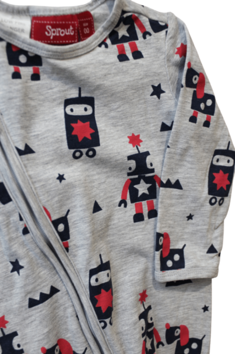 Sprout Jumpsuit, Grey, 00