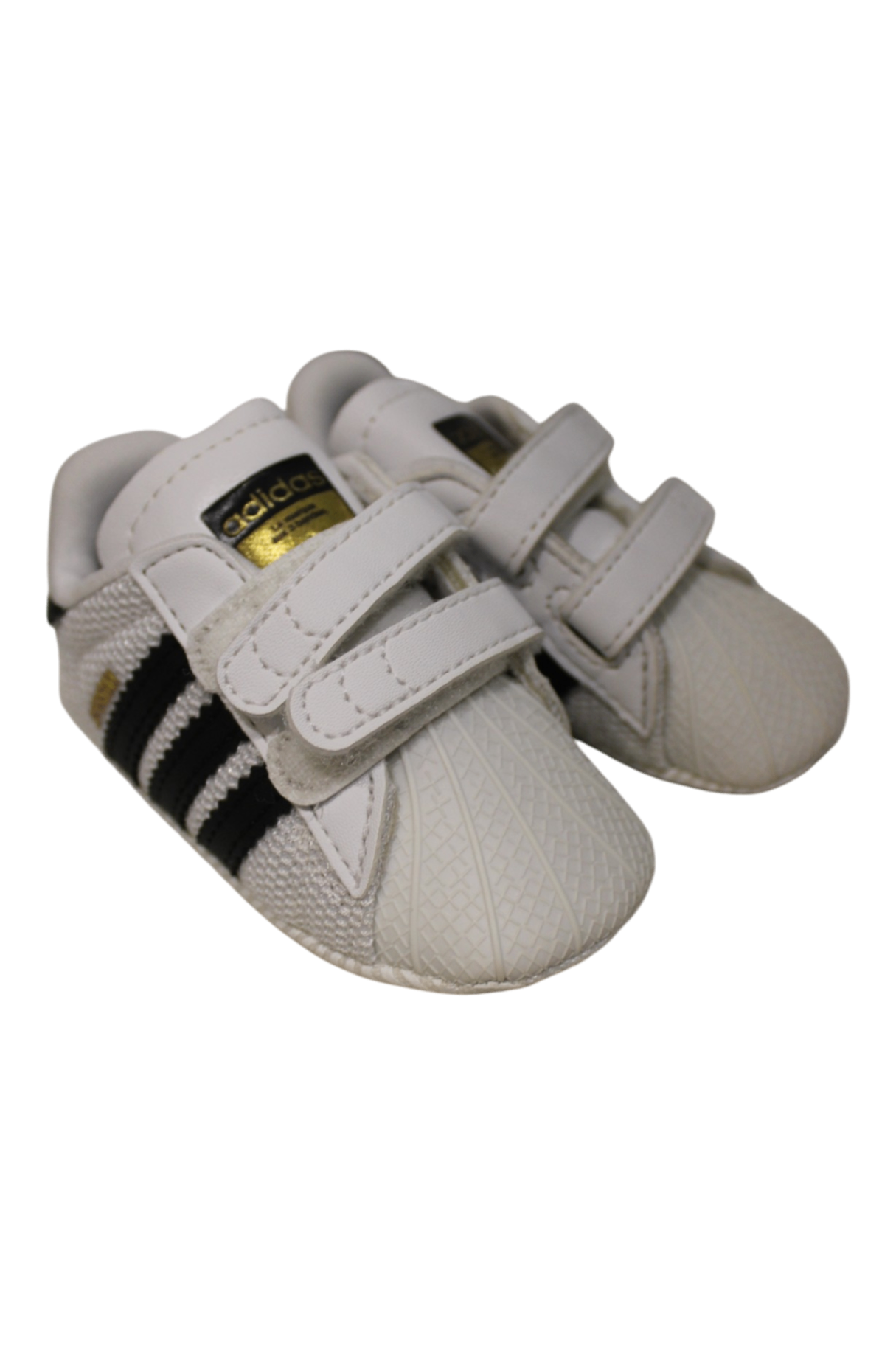 Adidas Soft Soles, White, US 1/EUR 17