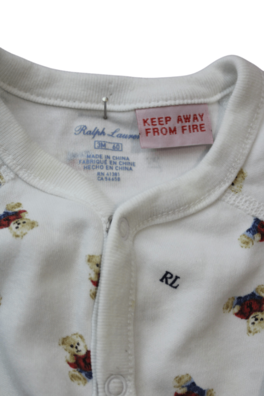 Ralph Lauren Bodysuit, White, 3M