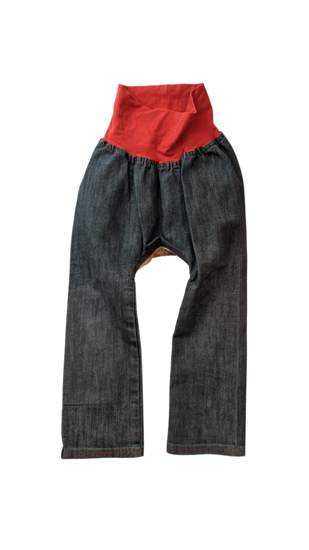 Oishi-m Pants, Dark blue, red, 2-3