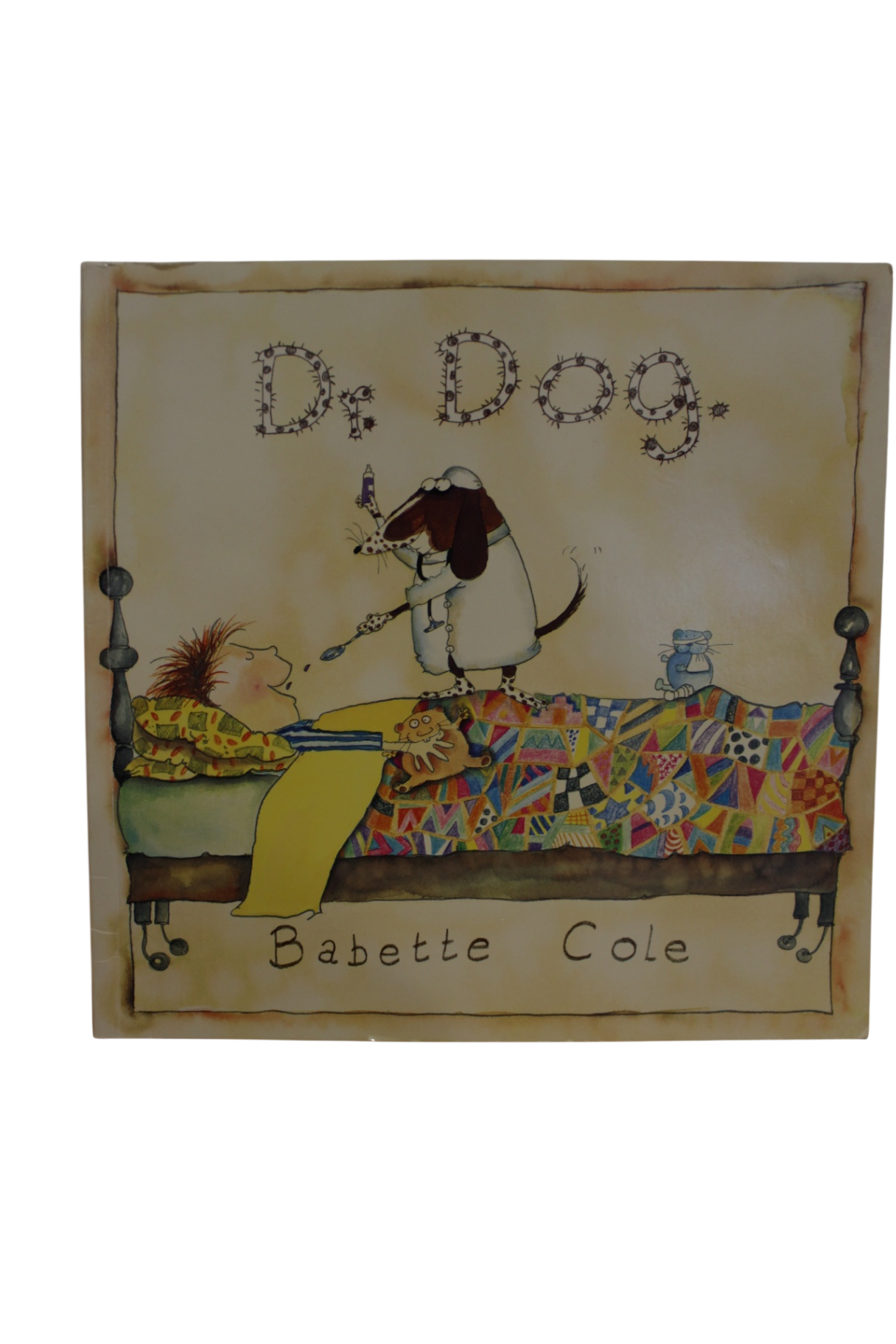 Dr. Dog Book, Beige,