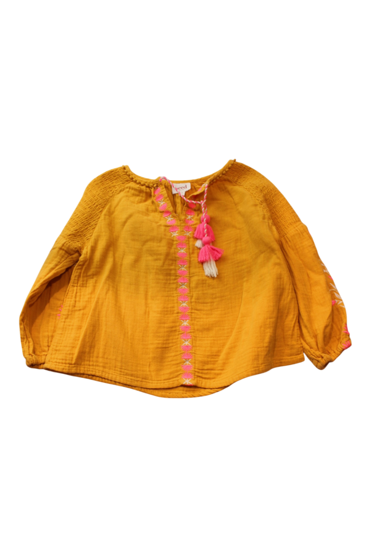 Seed Heritage Shirt, Mustard yellow, 5