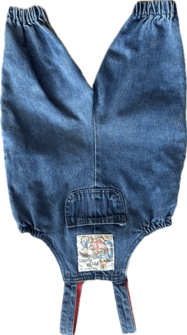 Peter Rabbit( vintage) Overalls, Blue, 0