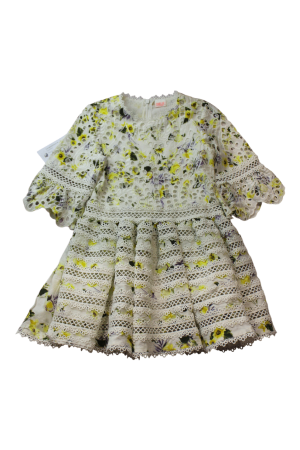 MARLO Dress, White, 6-7 years