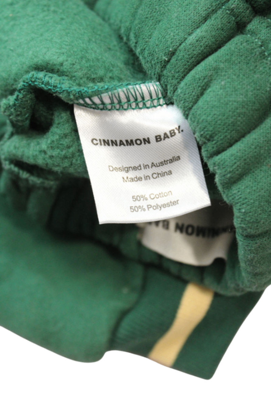 Cinnamon Baby Tracksuit Set, Green, 3-6M