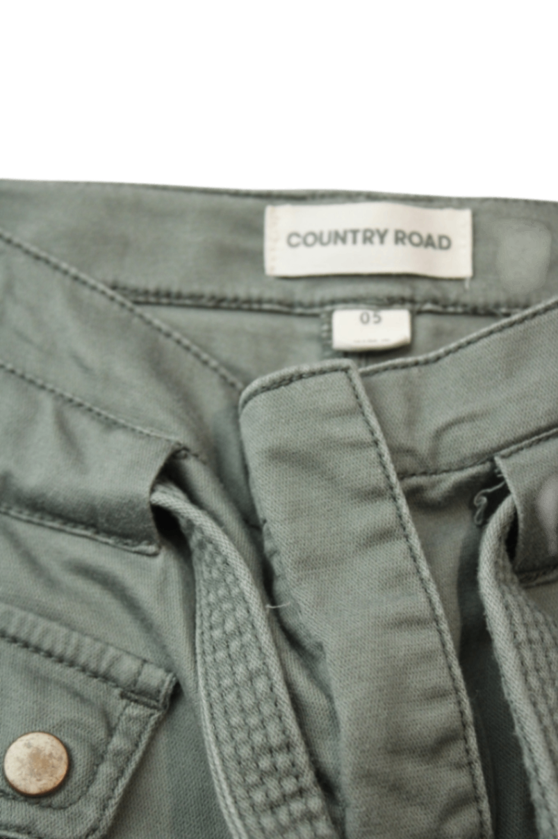 Country Road Pants, Olive green, 05