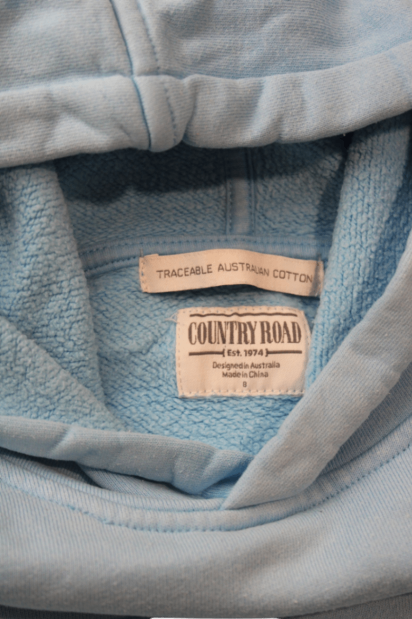 Country Road Hoodie, Light Blue, 8