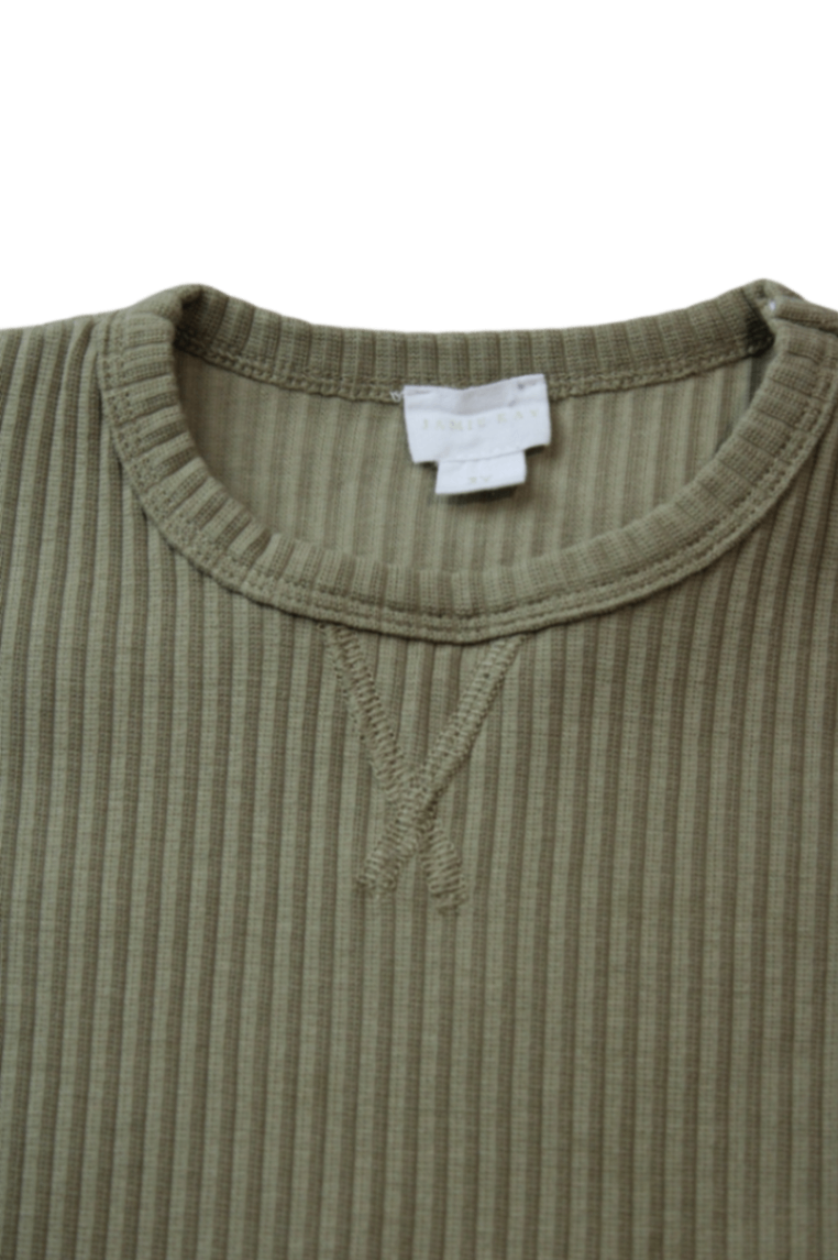 Jamie Kay Long-Sleeve T-Shirt, Khaki, 3