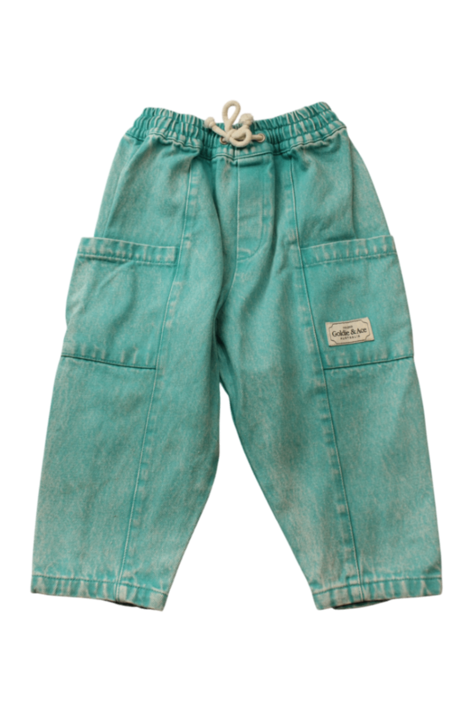 Goldie + Ace Pants, Teal, 2Y / 86-92