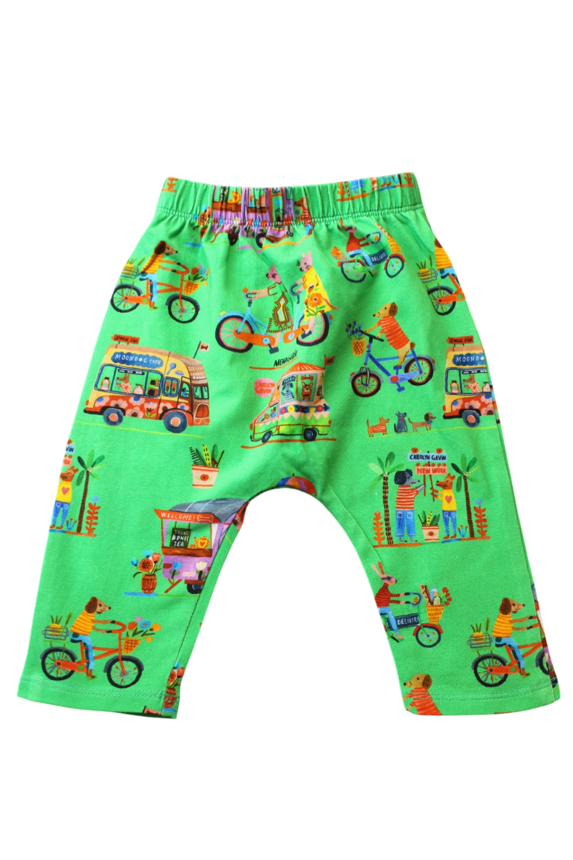 Gorman Playground Leggings, Green Multicolour, 000