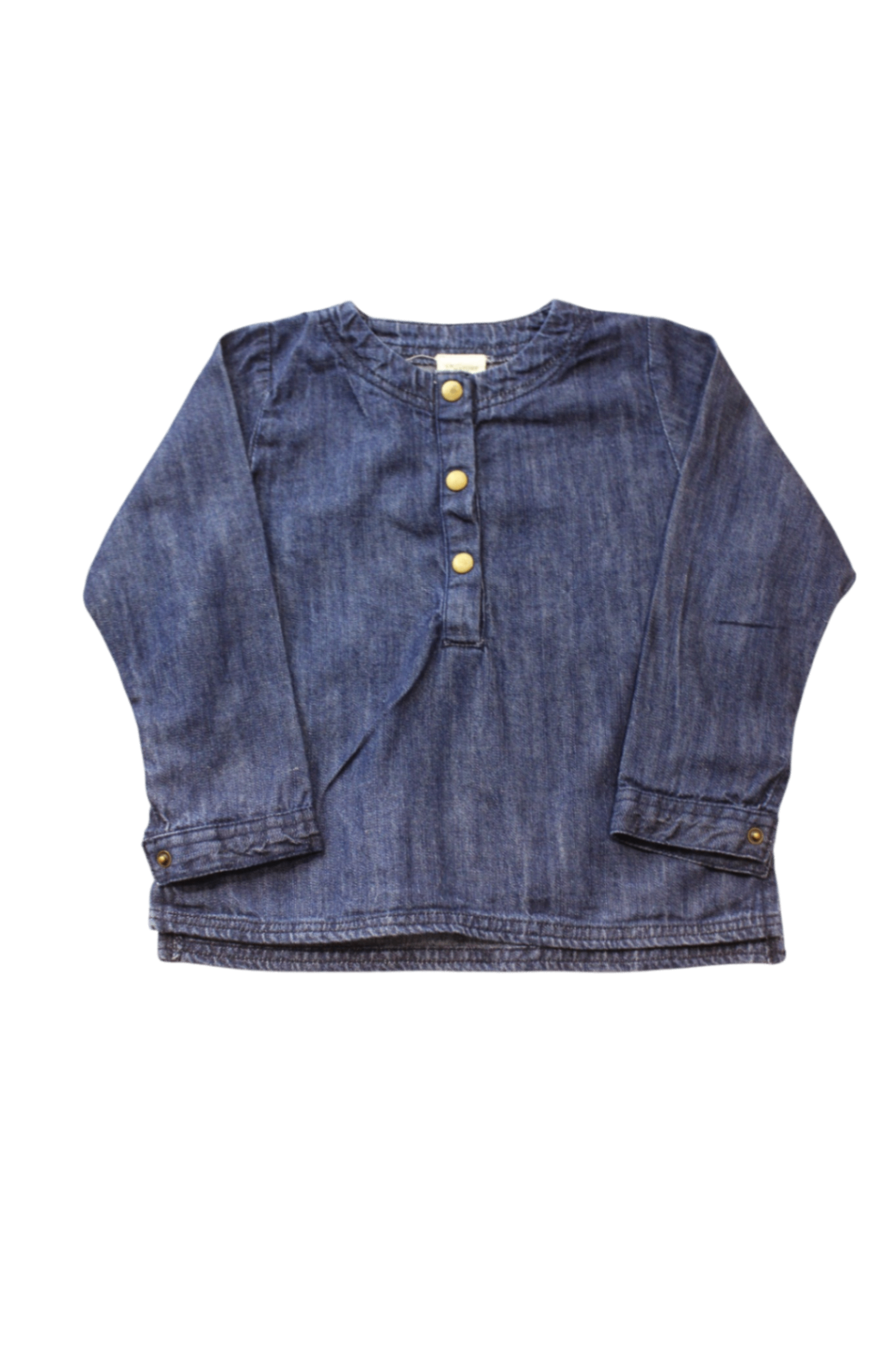 Nature Baby Shirt, Dark Blue, 1