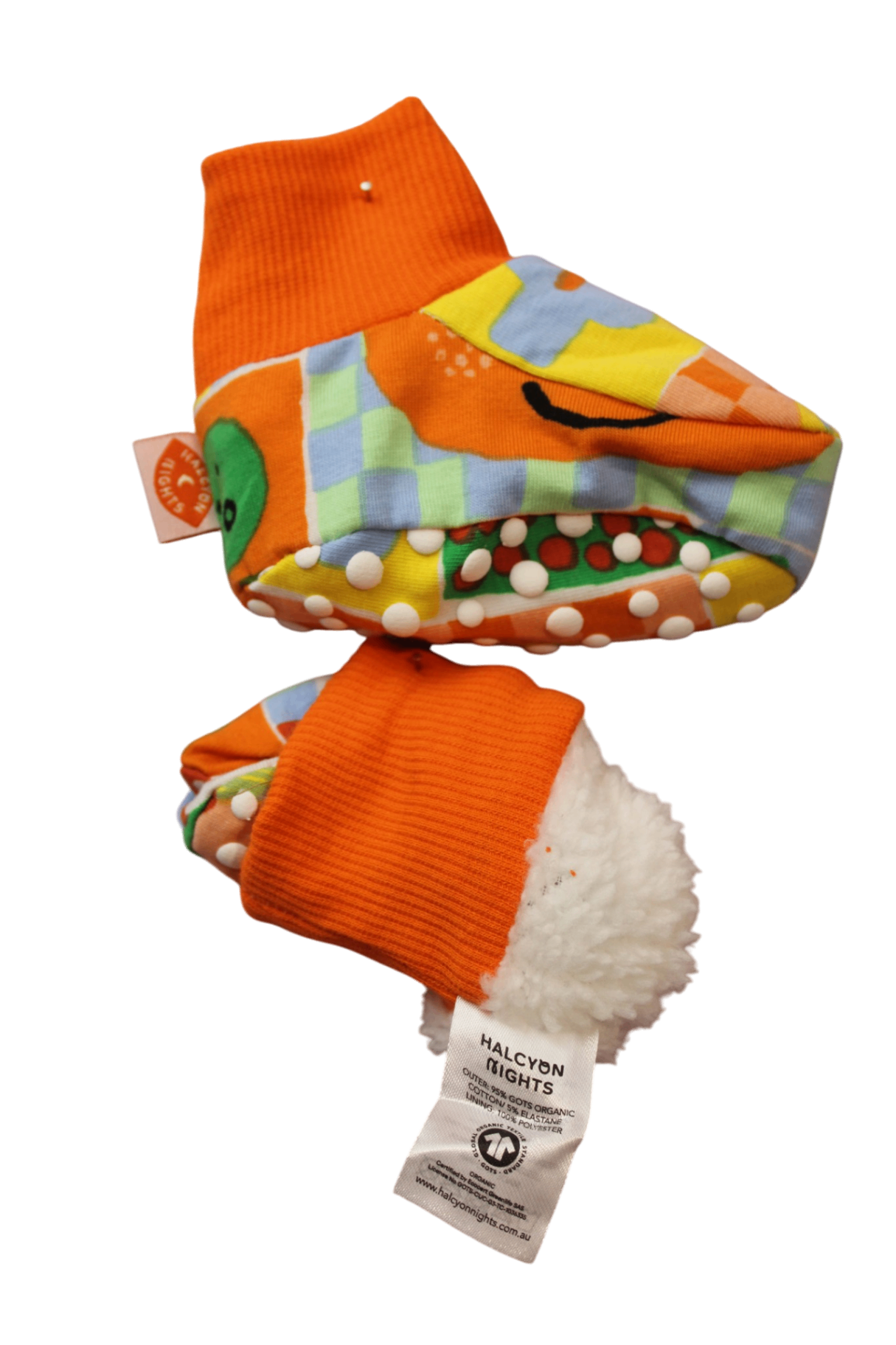 Halcyon Nights Socks, Orange multicolour, 0-3M