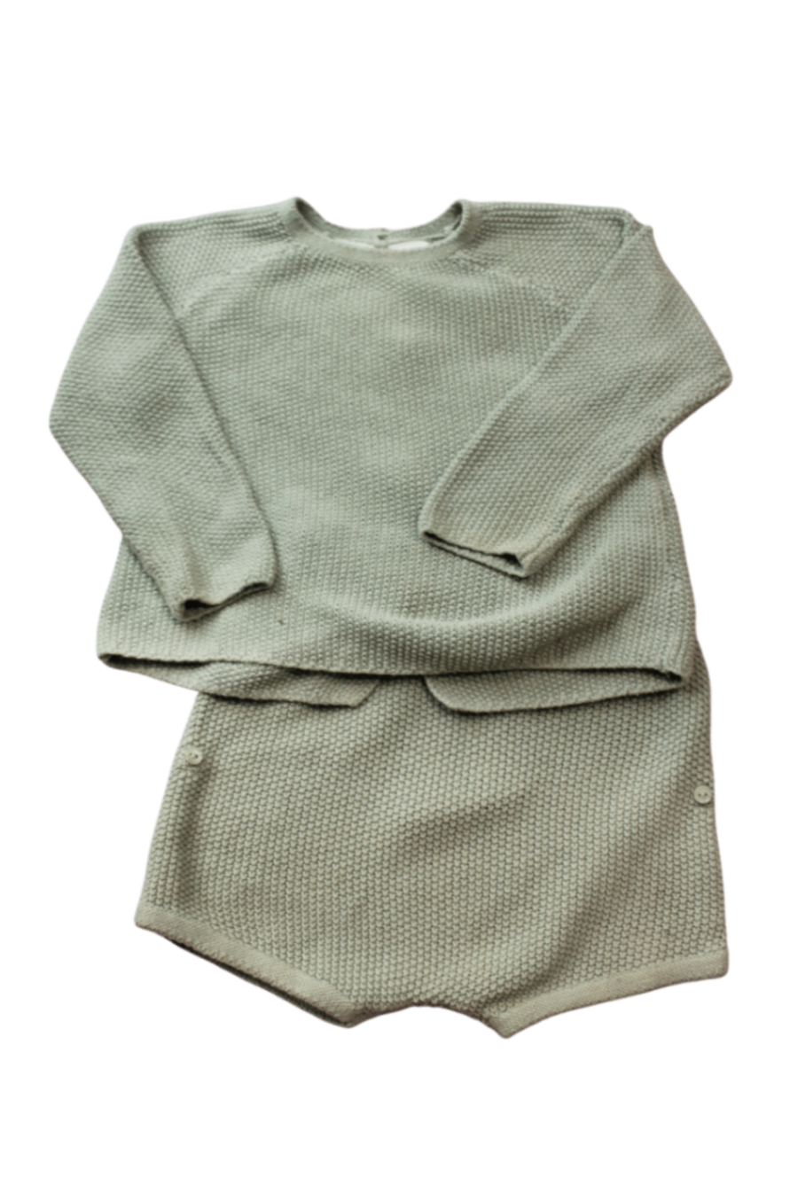 Zara Knitwear Set, Sage green, 9-12 months / 80 cm
